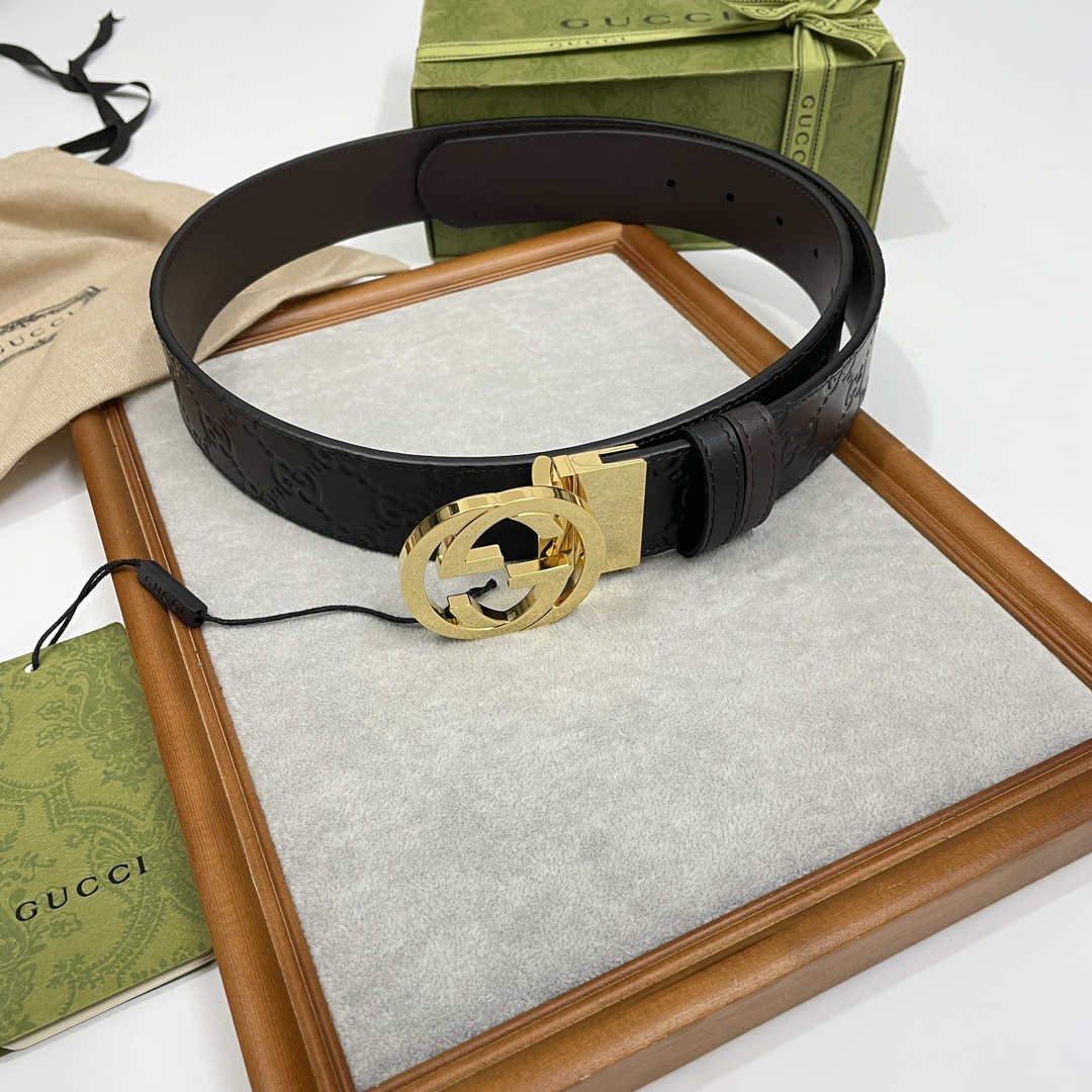 Gucci Basic Belt Black S-m