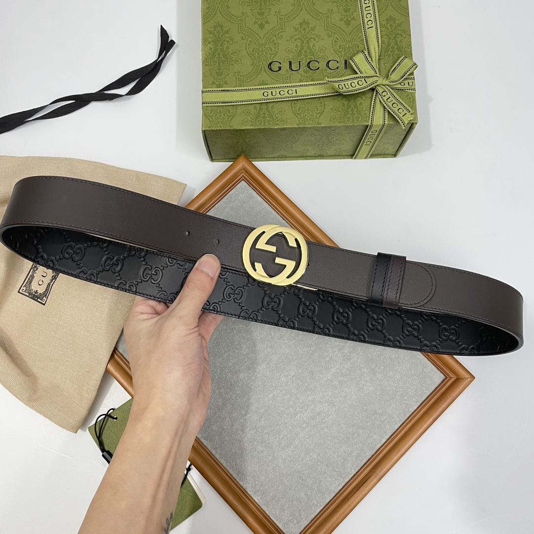 Gucci Basic Belt Black S-m