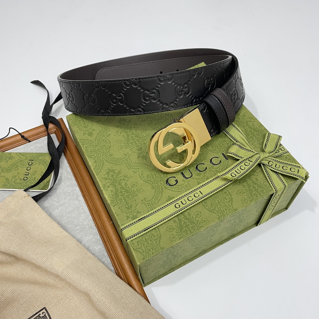 Gucci Basic Belt Black S-m