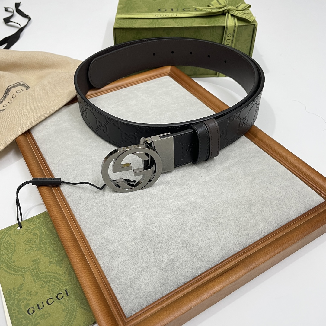 Gucci Basic Belt Black S-m