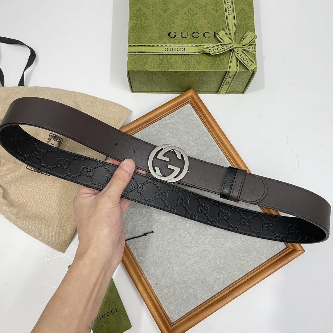 Gucci Basic Belt Black S-m