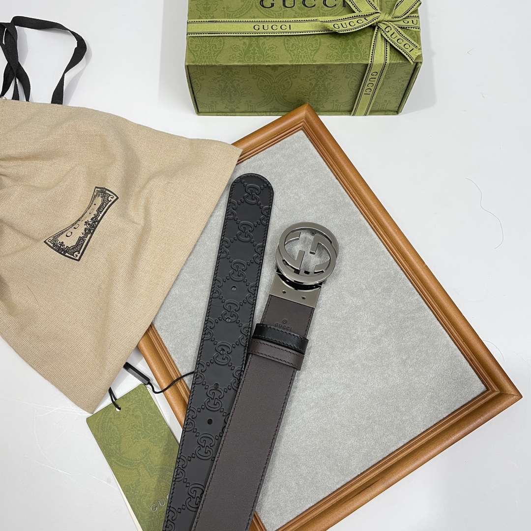 Gucci Basic Belt Black S-m