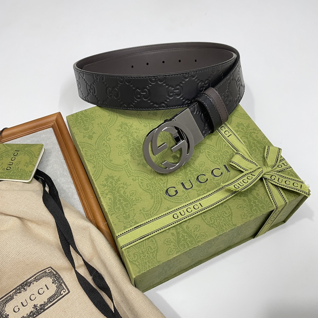 Gucci Basic Belt Black S-m