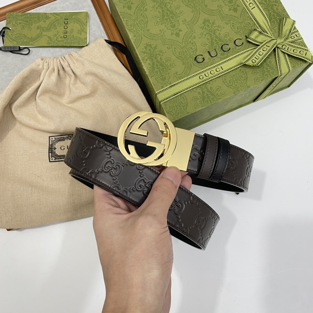 Gucci Basic Belt Black S-m