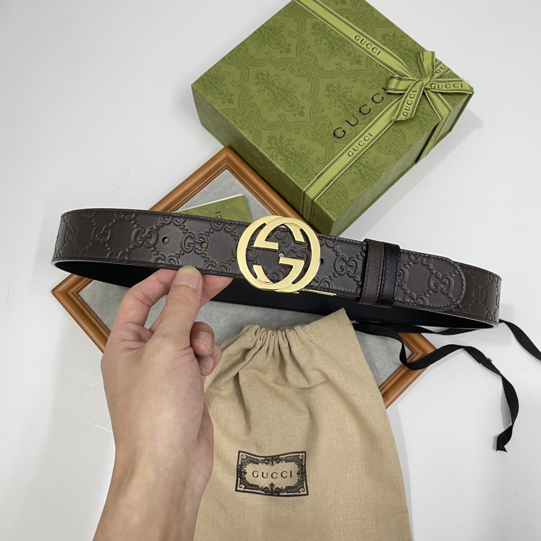 Gucci Basic Belt Black S-m