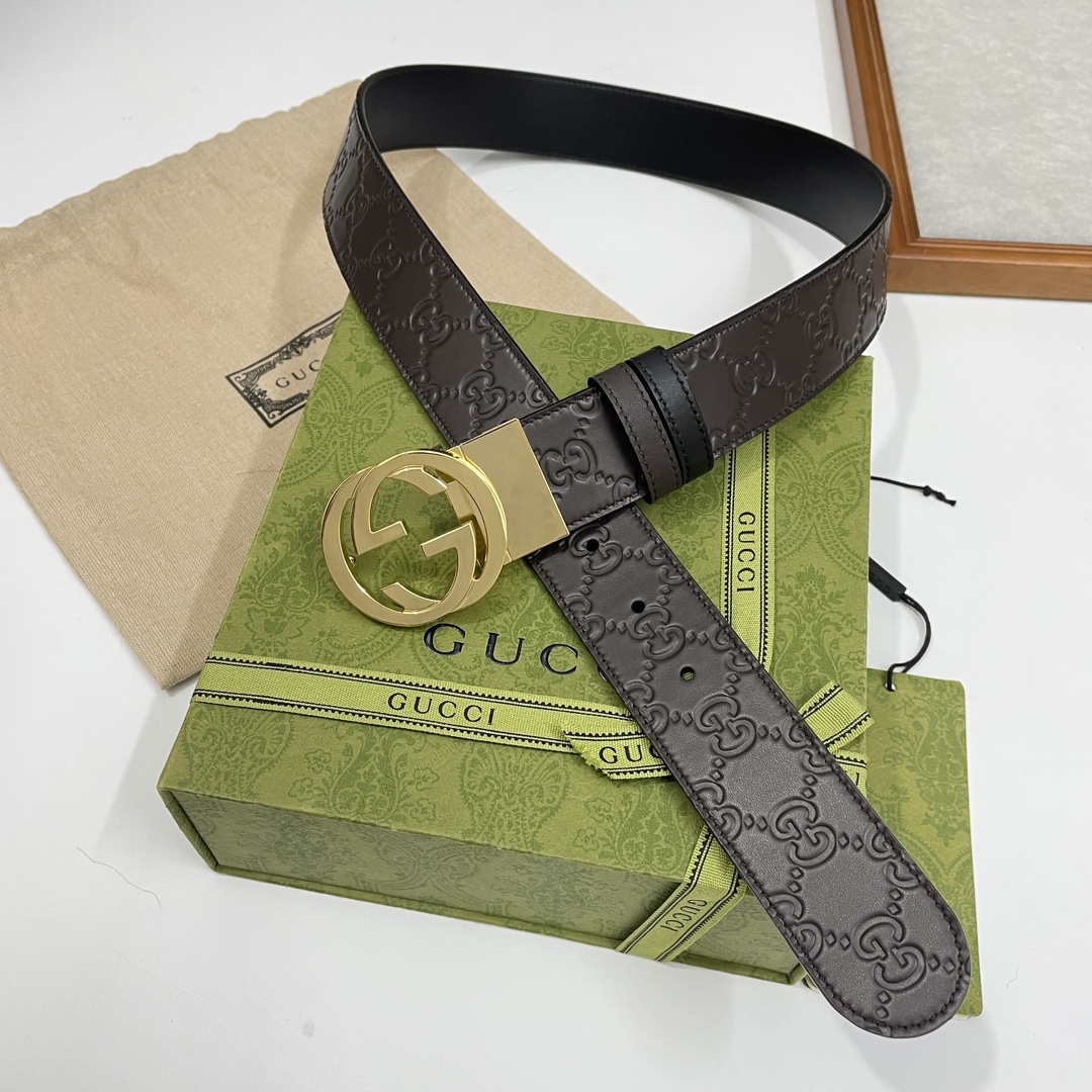 Gucci Basic Belt Black S-m