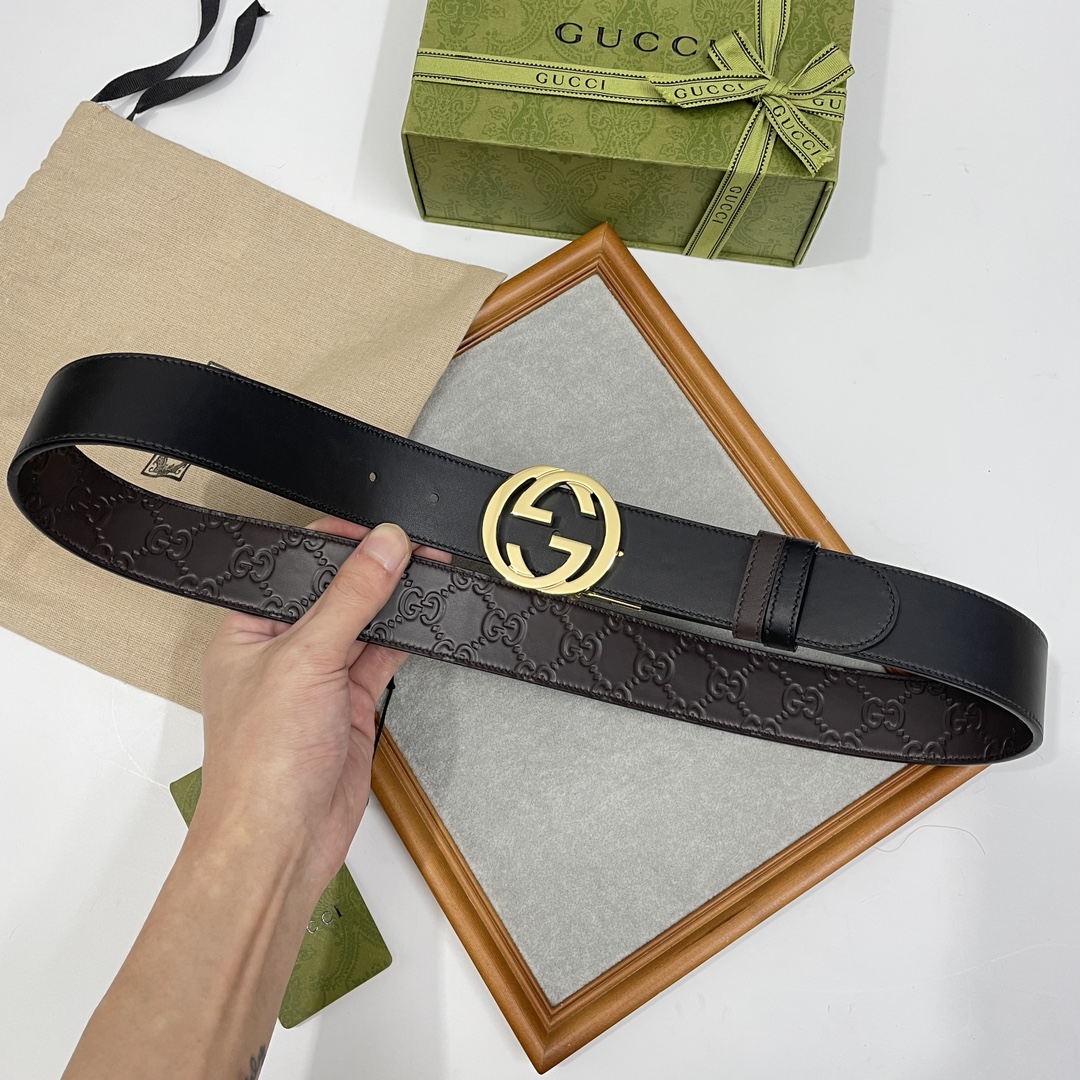 Gucci Basic Belt Black S-m