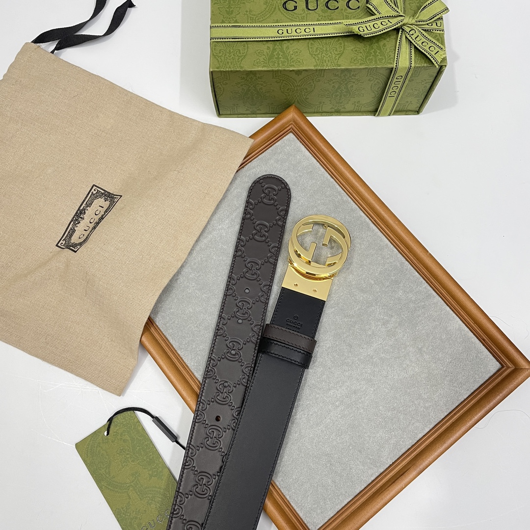 Gucci Basic Belt Black S-m