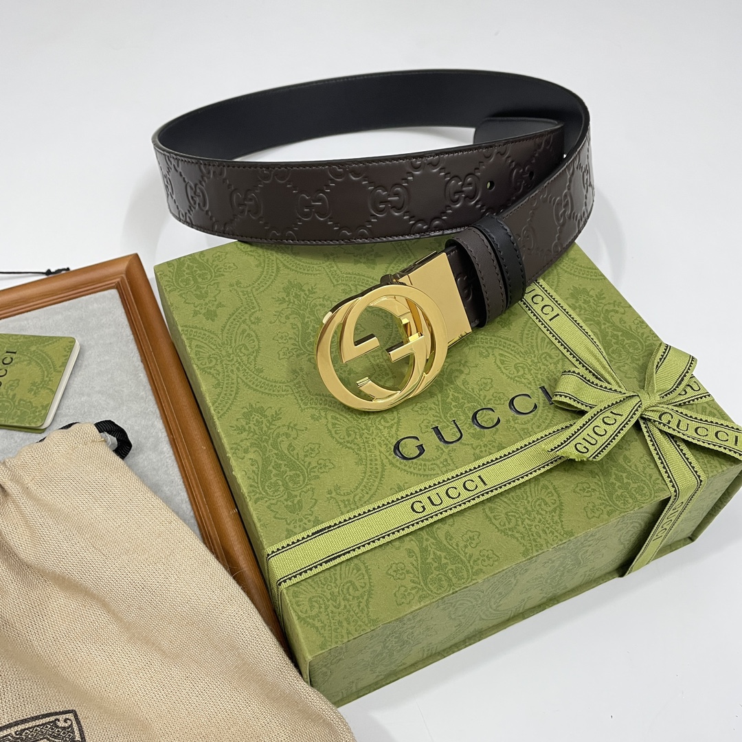 Gucci Basic Belt Black S-m