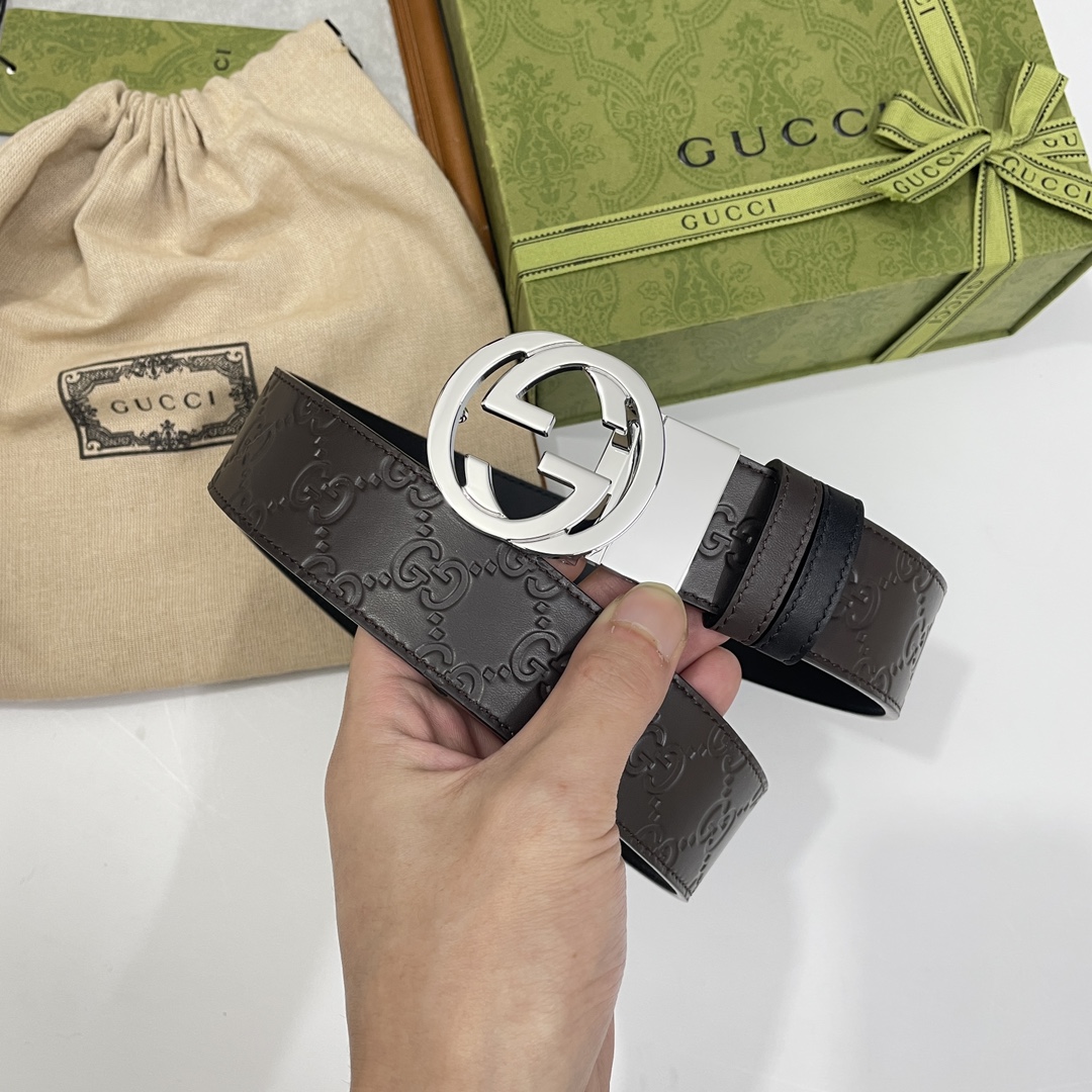 Gucci Basic Belt Black S-m