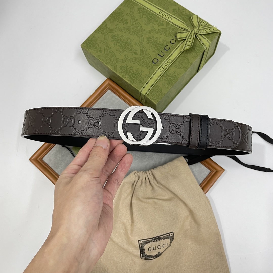 Gucci Basic Belt Black S-m