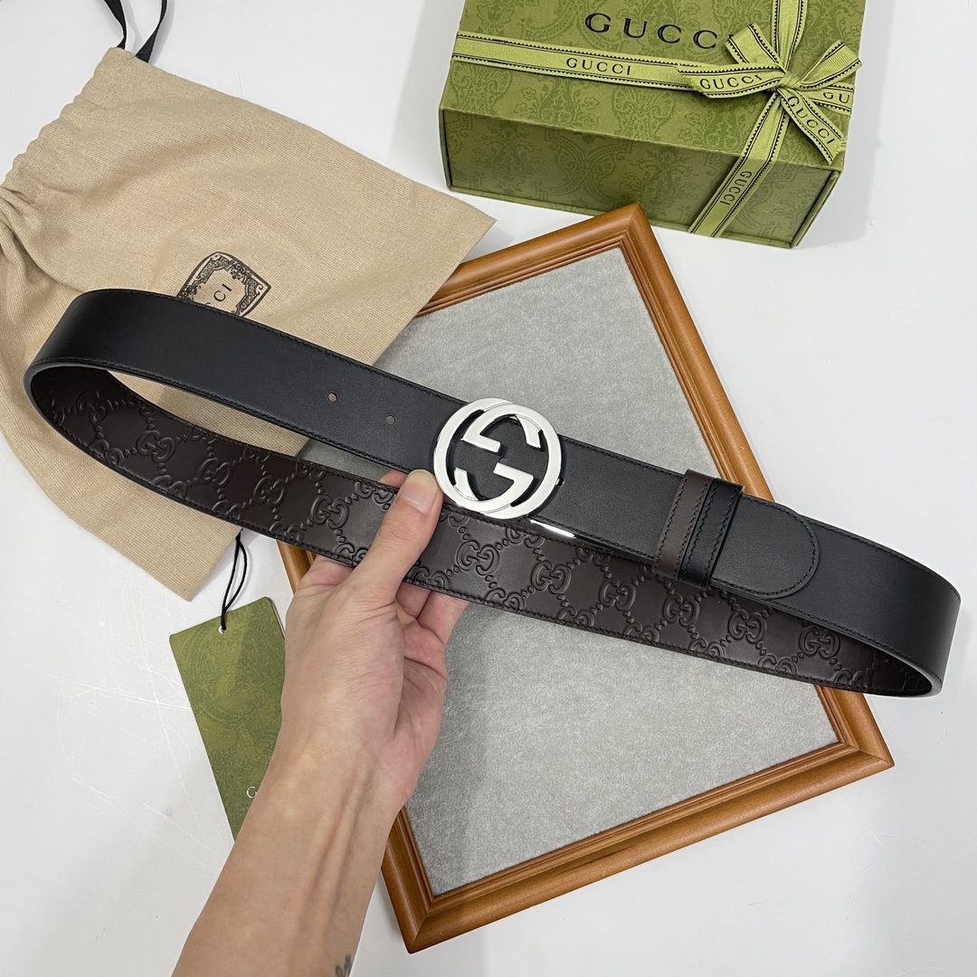 Gucci Basic Belt Black S-m