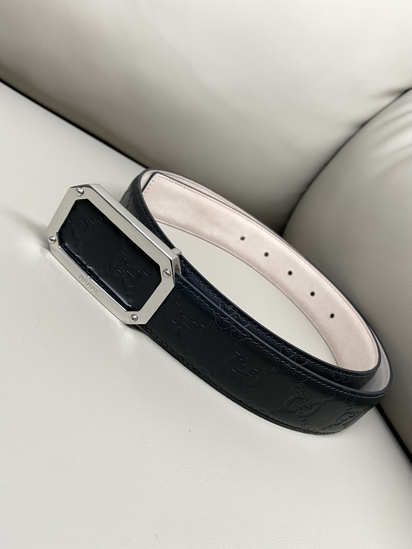 Gucci Basic Belt Cow Leather S