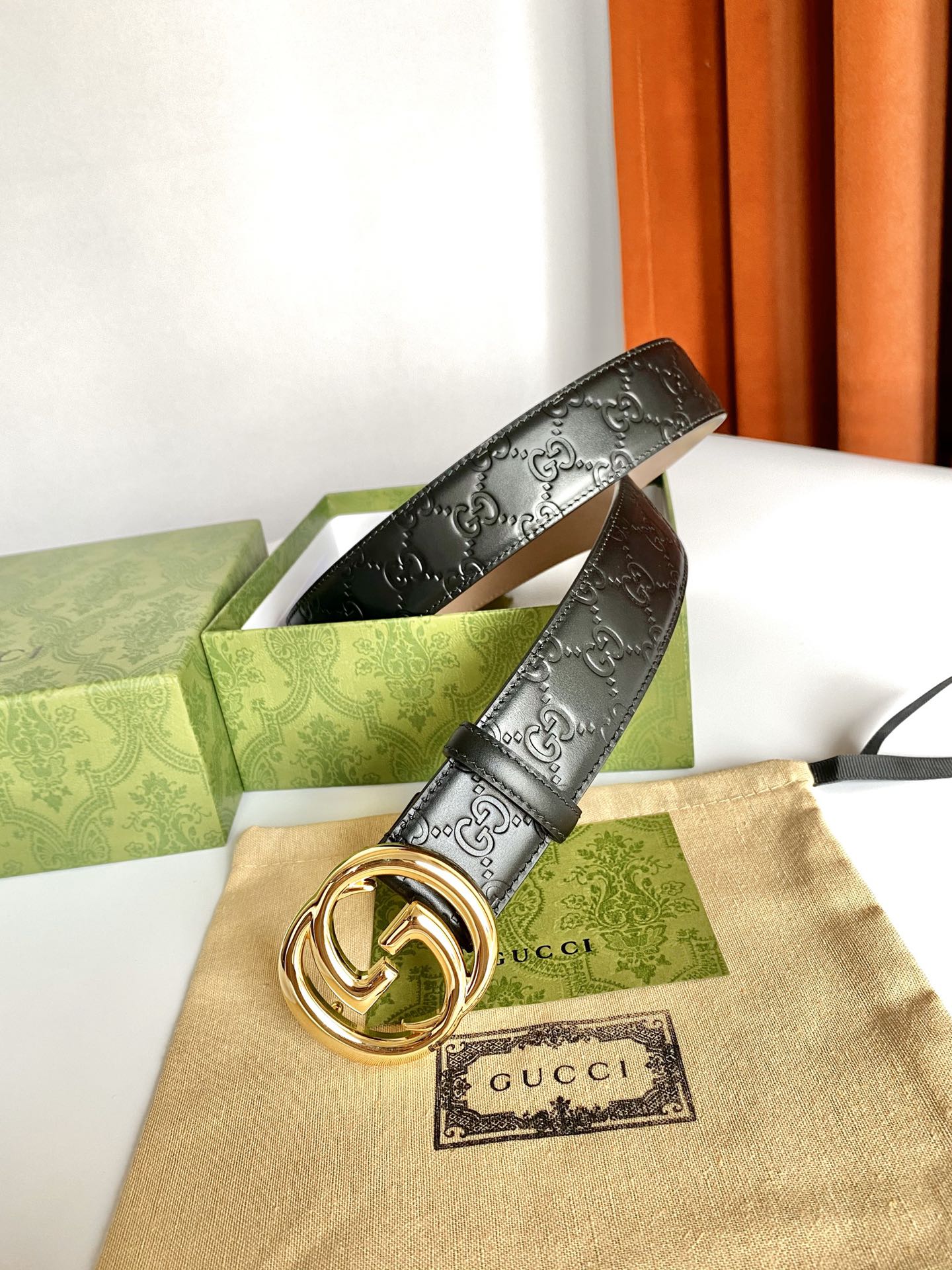 Gucci Male Basic Belt S