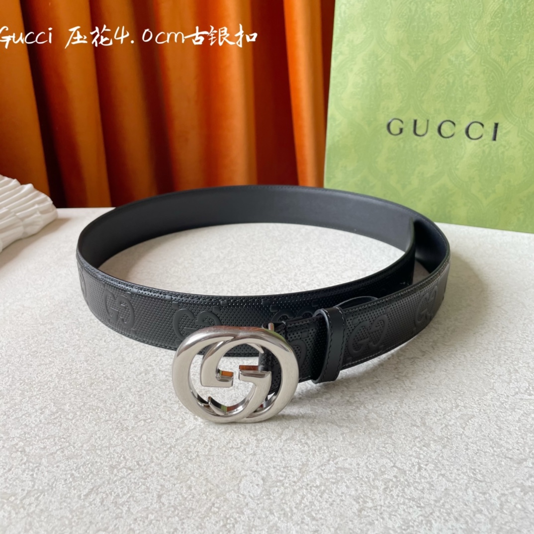 Gucci Basic Belt Cow Leather M