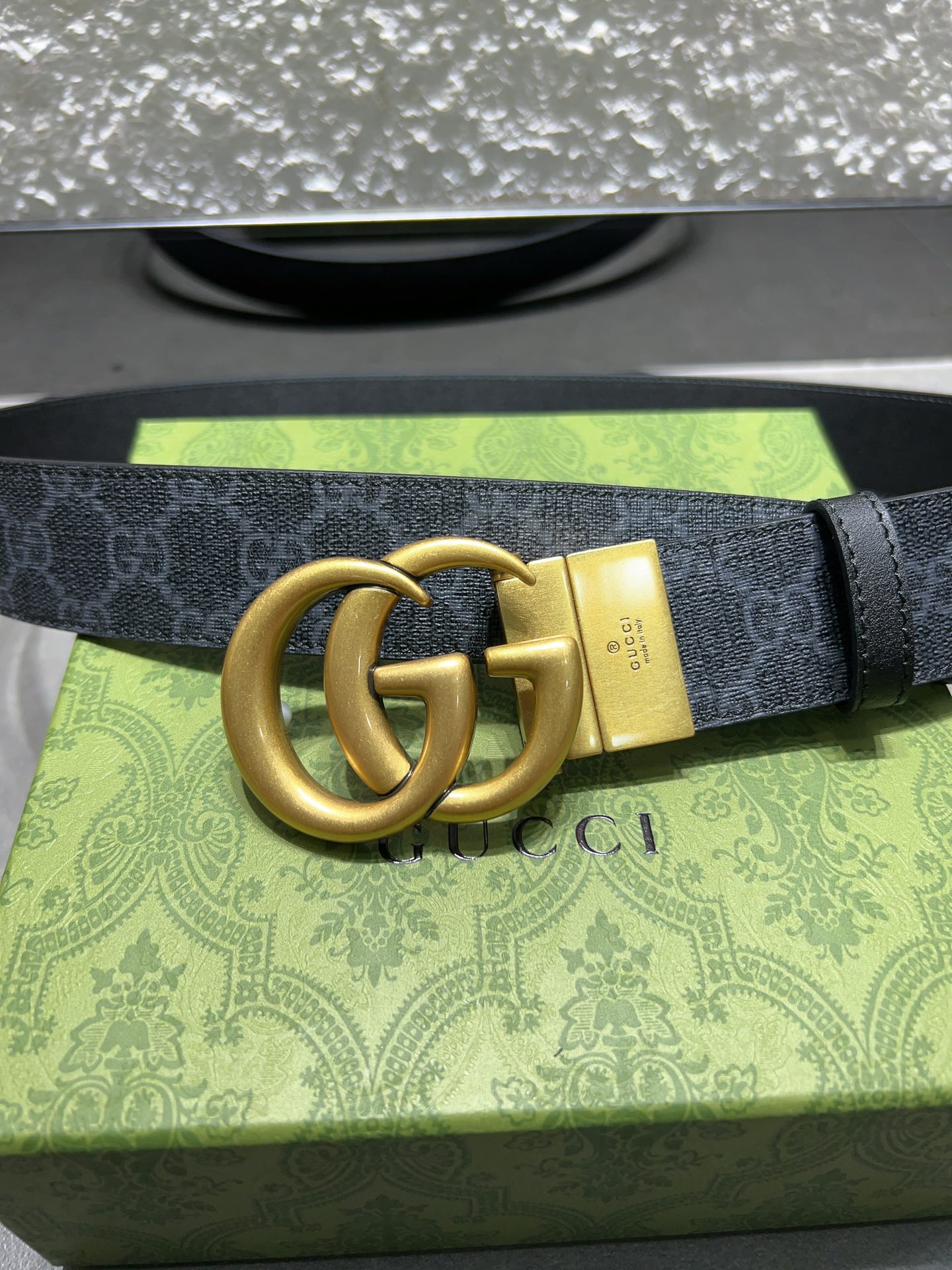 Gucci Basic Belt Canvas S