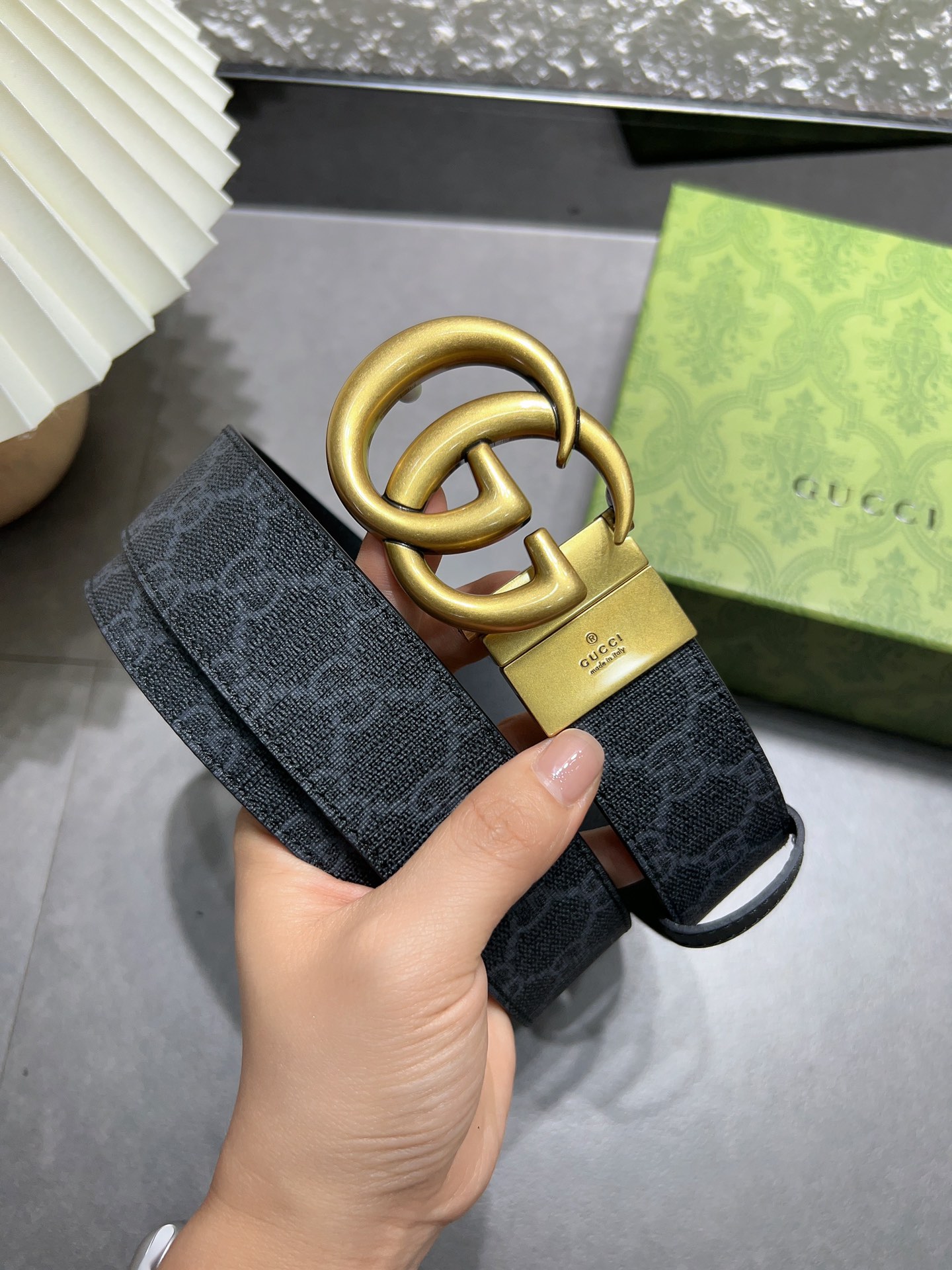 Gucci Basic Belt Canvas S