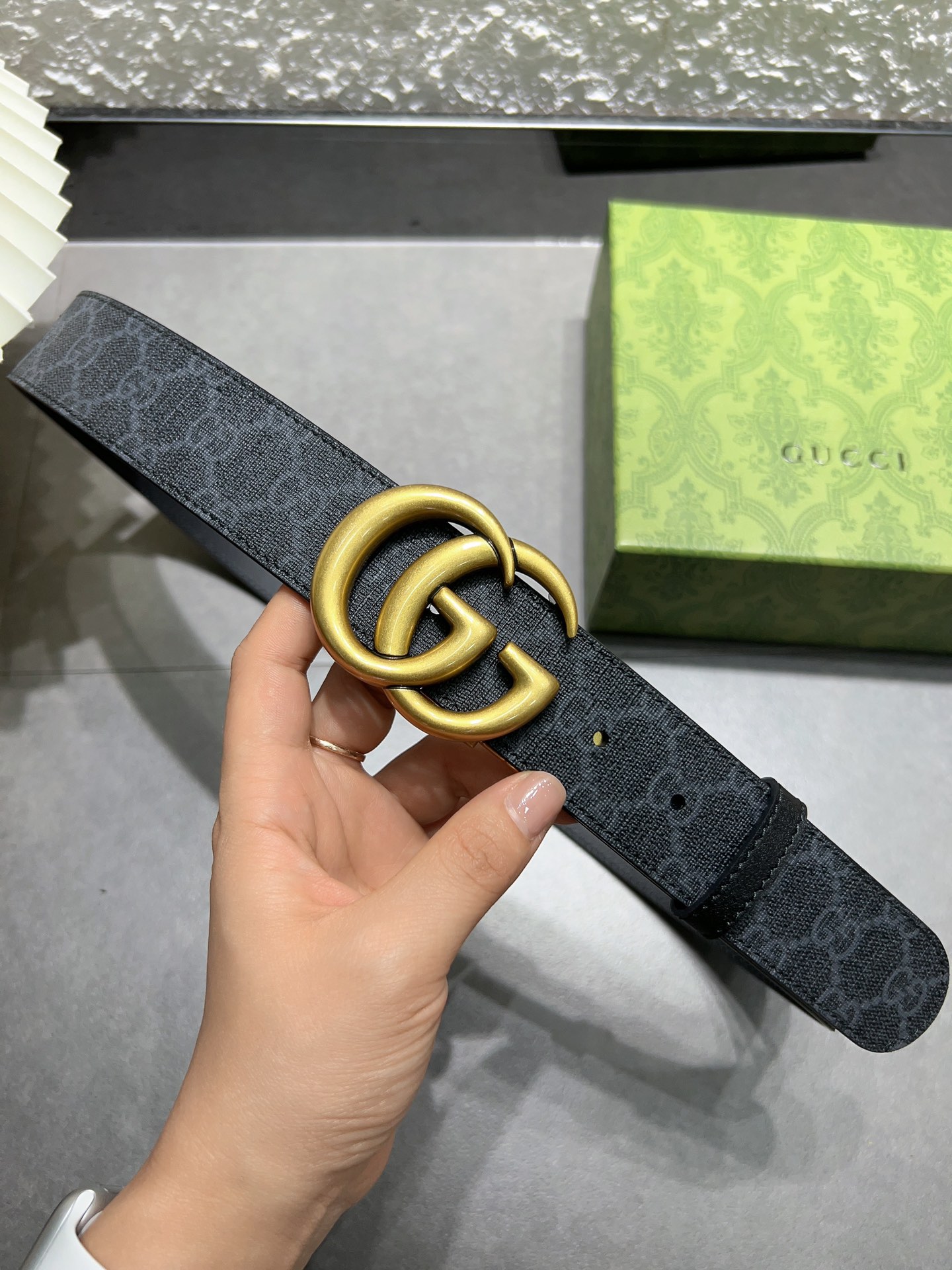 Gucci Basic Belt Canvas S