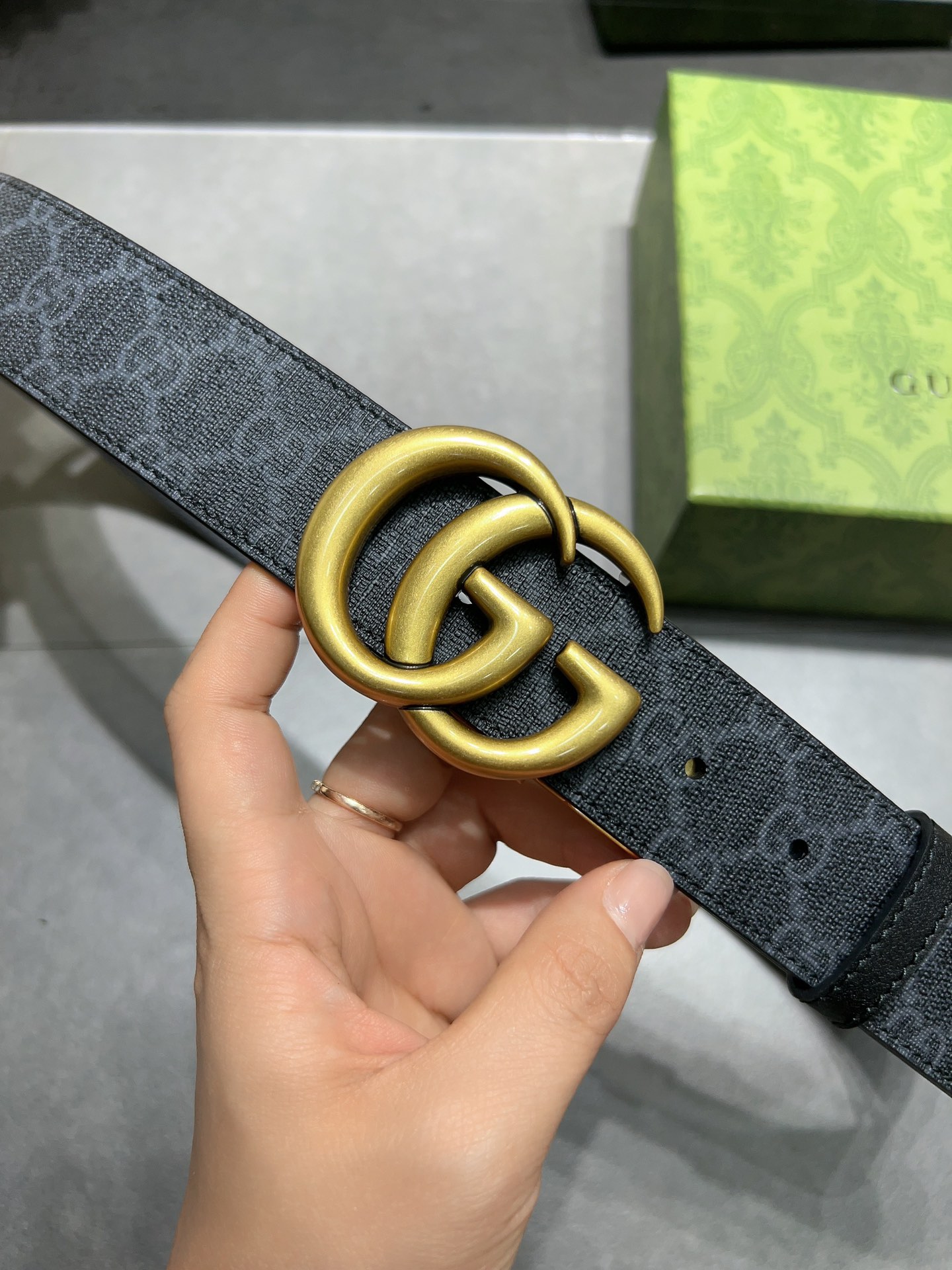 Gucci Basic Belt Canvas S