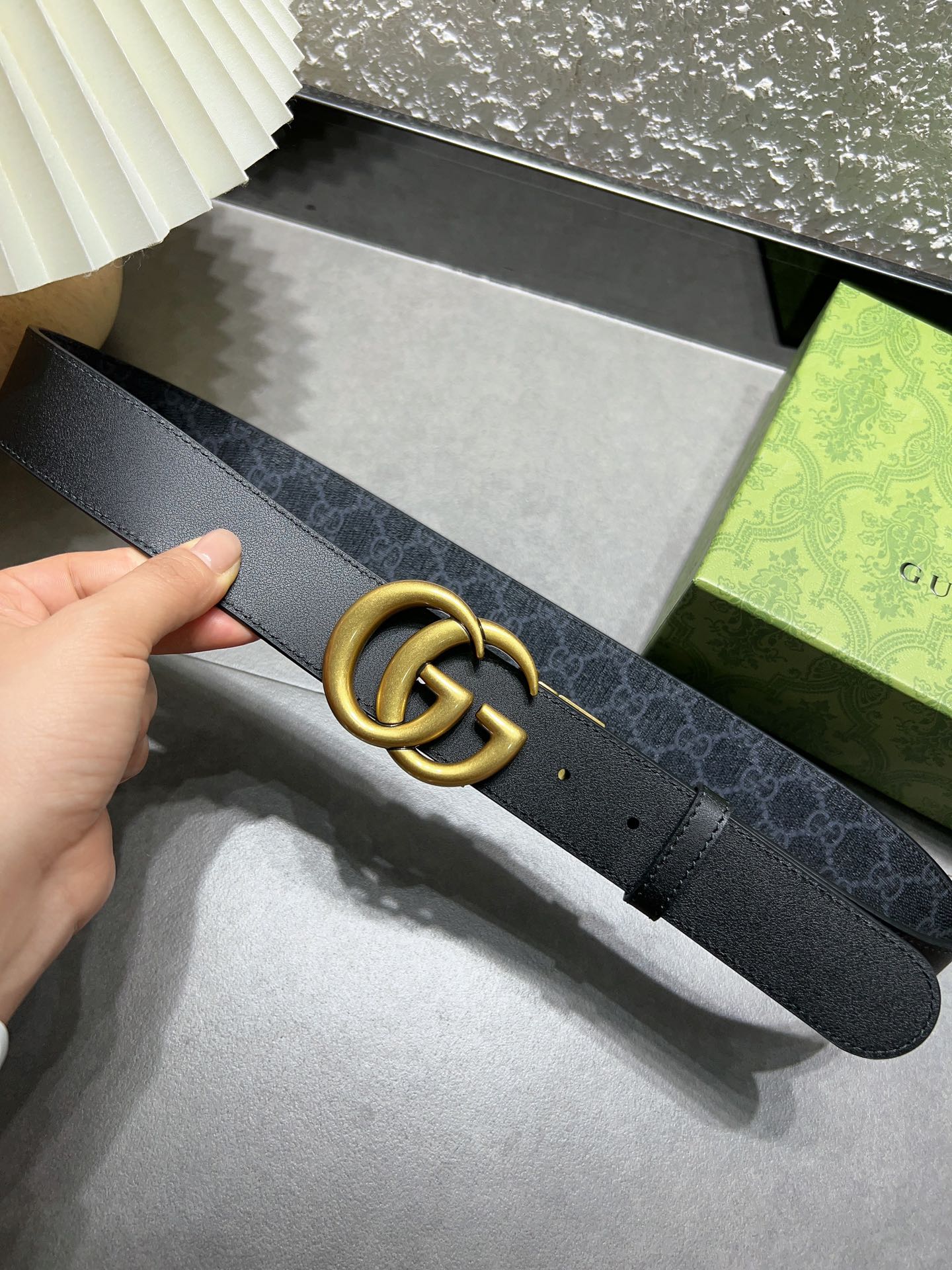 Gucci Basic Belt Canvas S