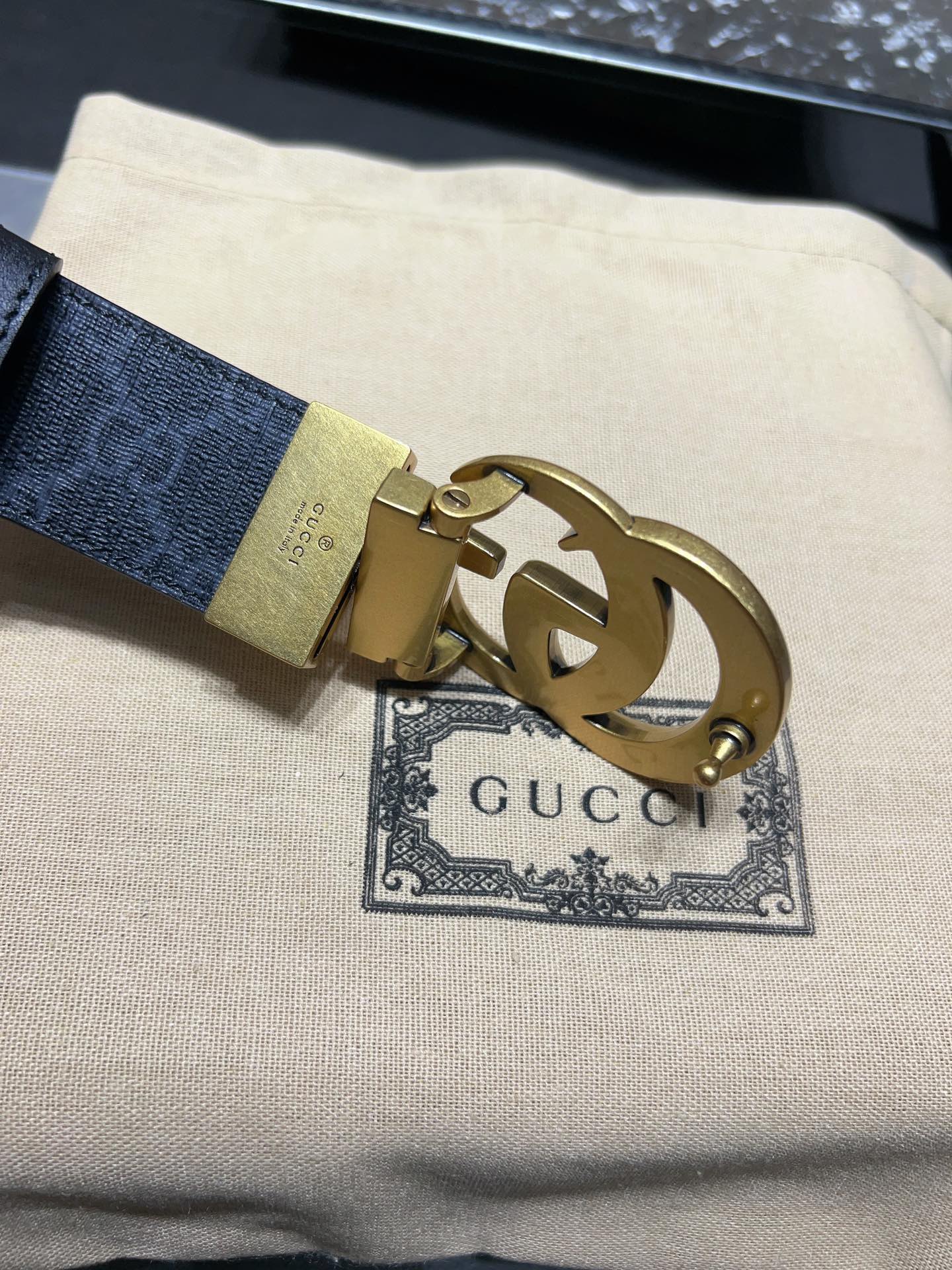 Gucci Basic Belt Canvas S