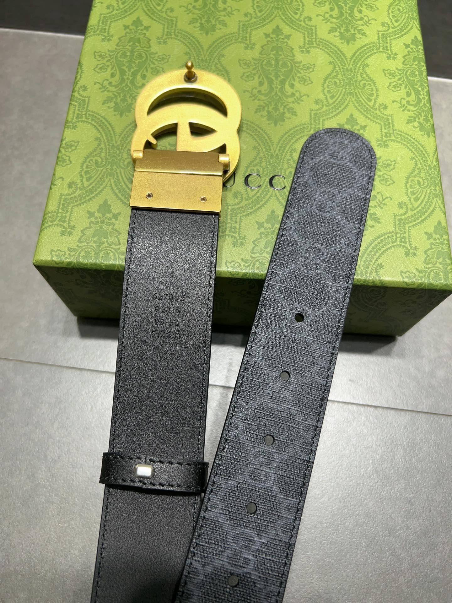 Gucci Basic Belt Canvas S