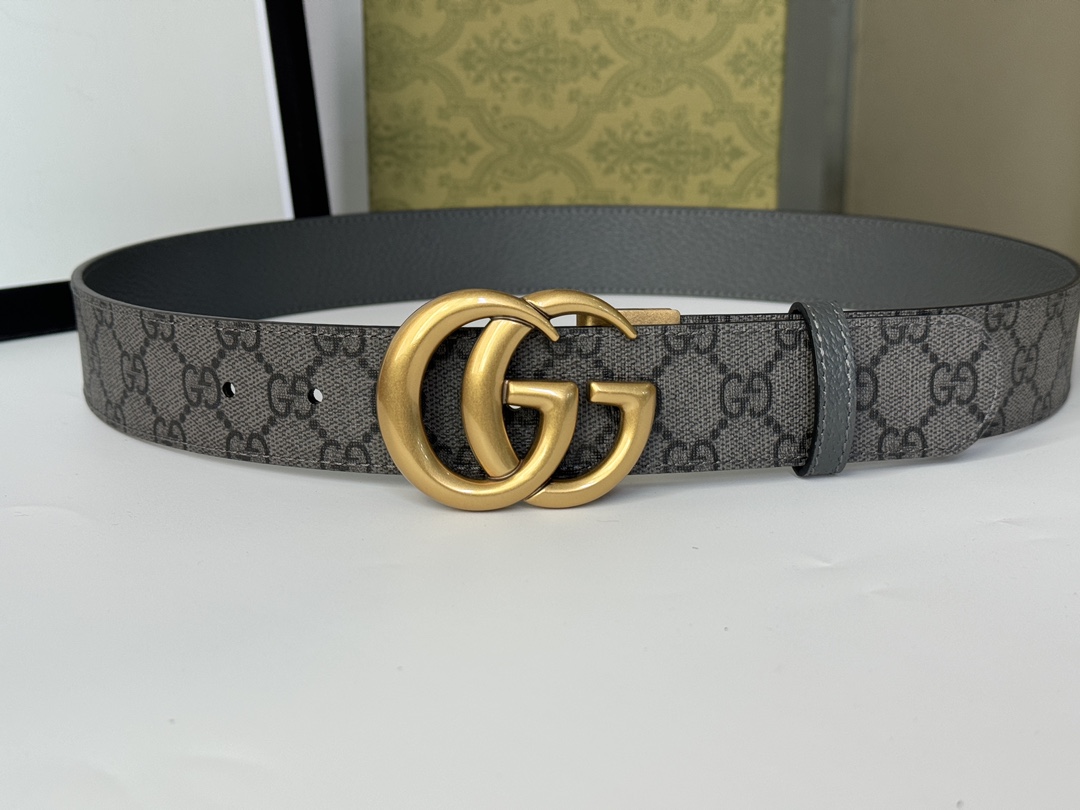 Gucci Leather Belt Top Grain Leather M