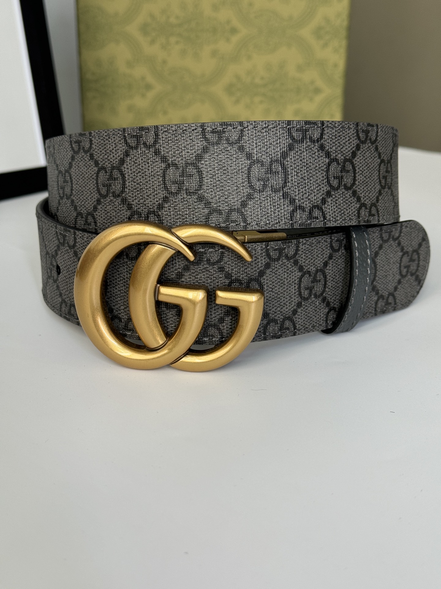 Gucci Leather Belt Top Grain Leather M