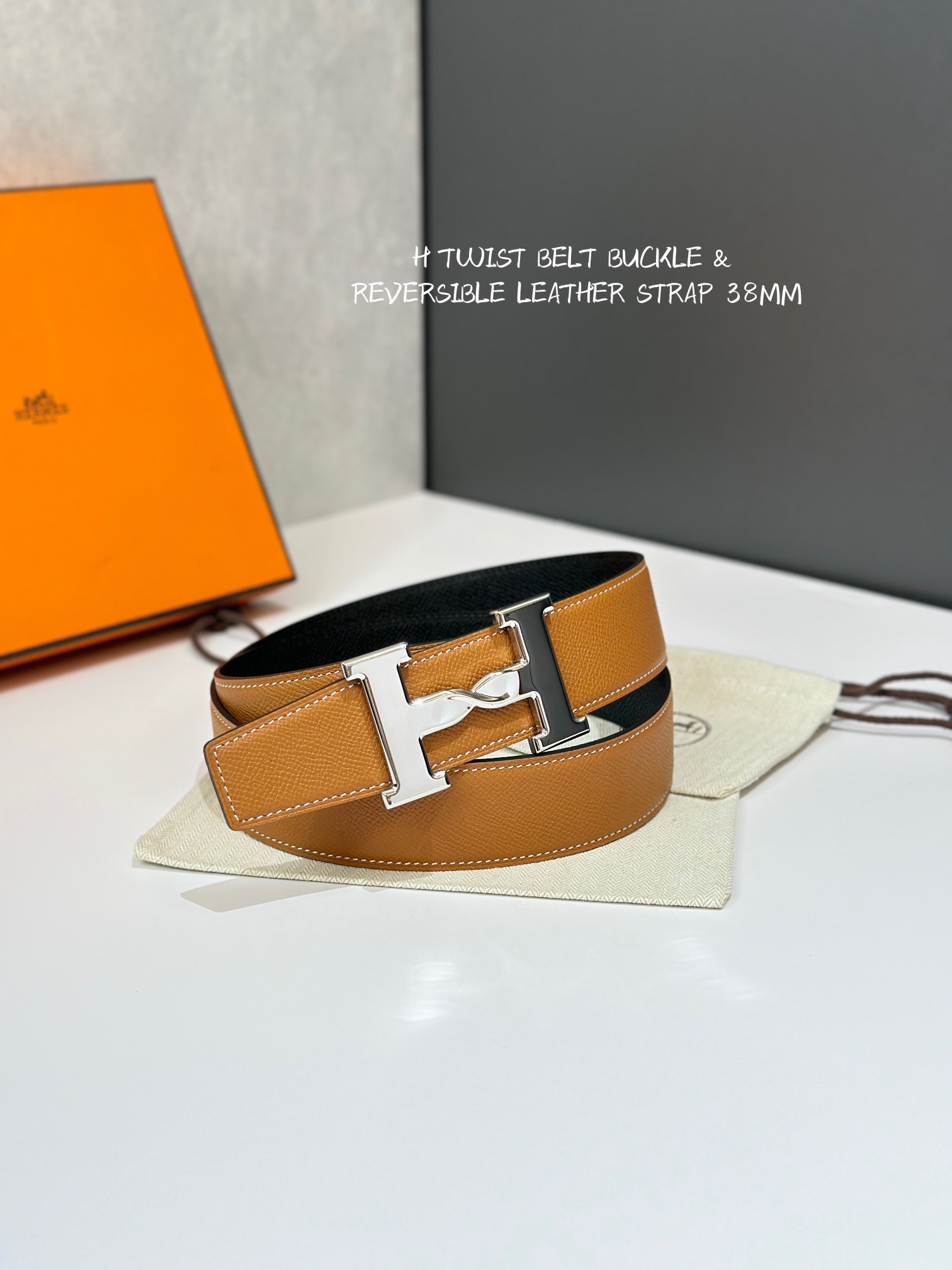 Hermès Basic Belt Cow Leather 38mm-s-l