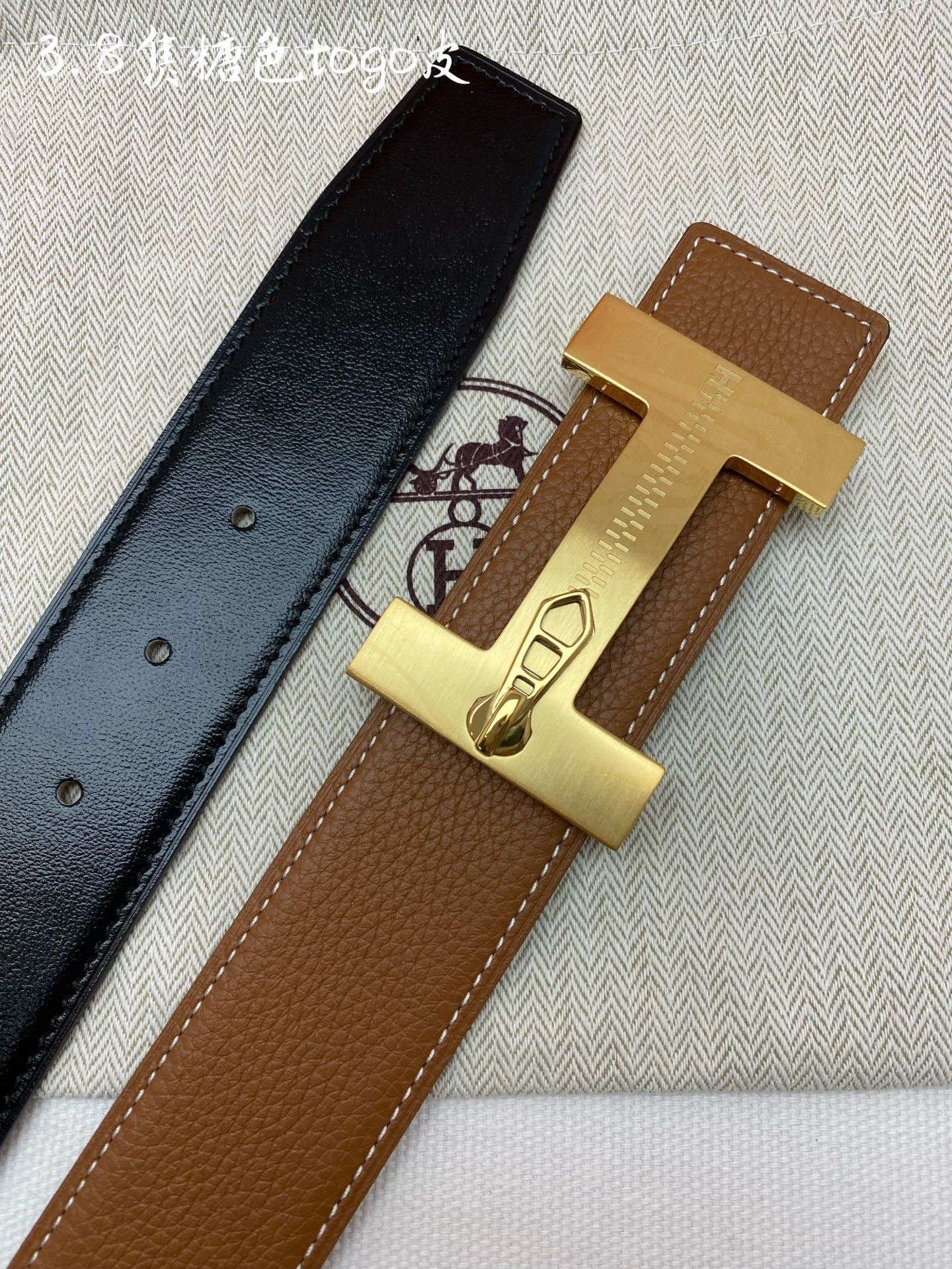 Hermès Basic Belt Cow Leather 38mm-s-m-l