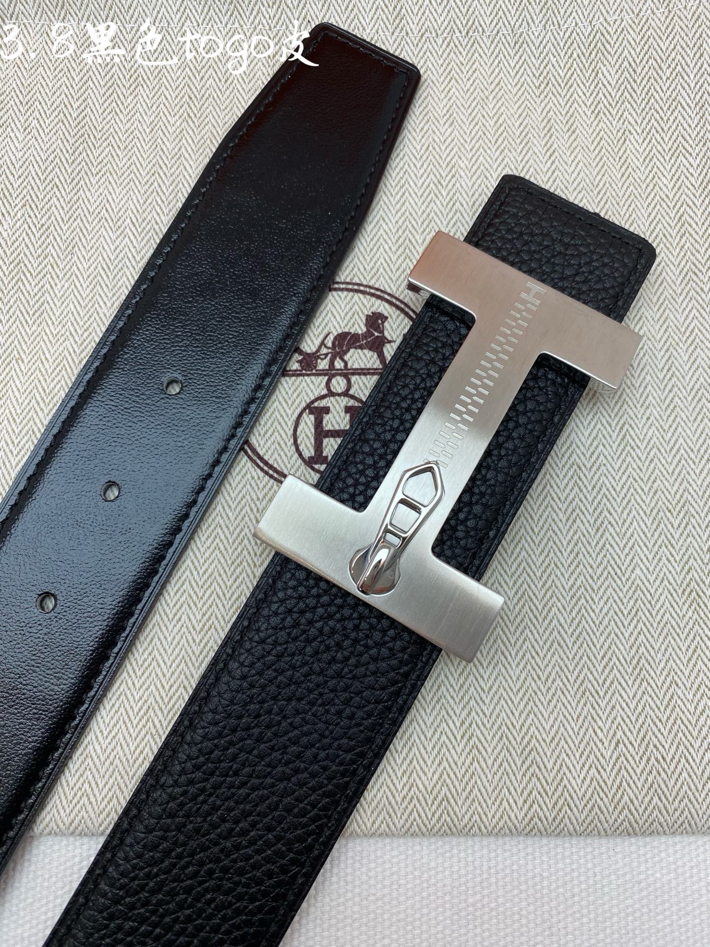 Hermès Basic Belt Cow Leather 38mm-s-m-l