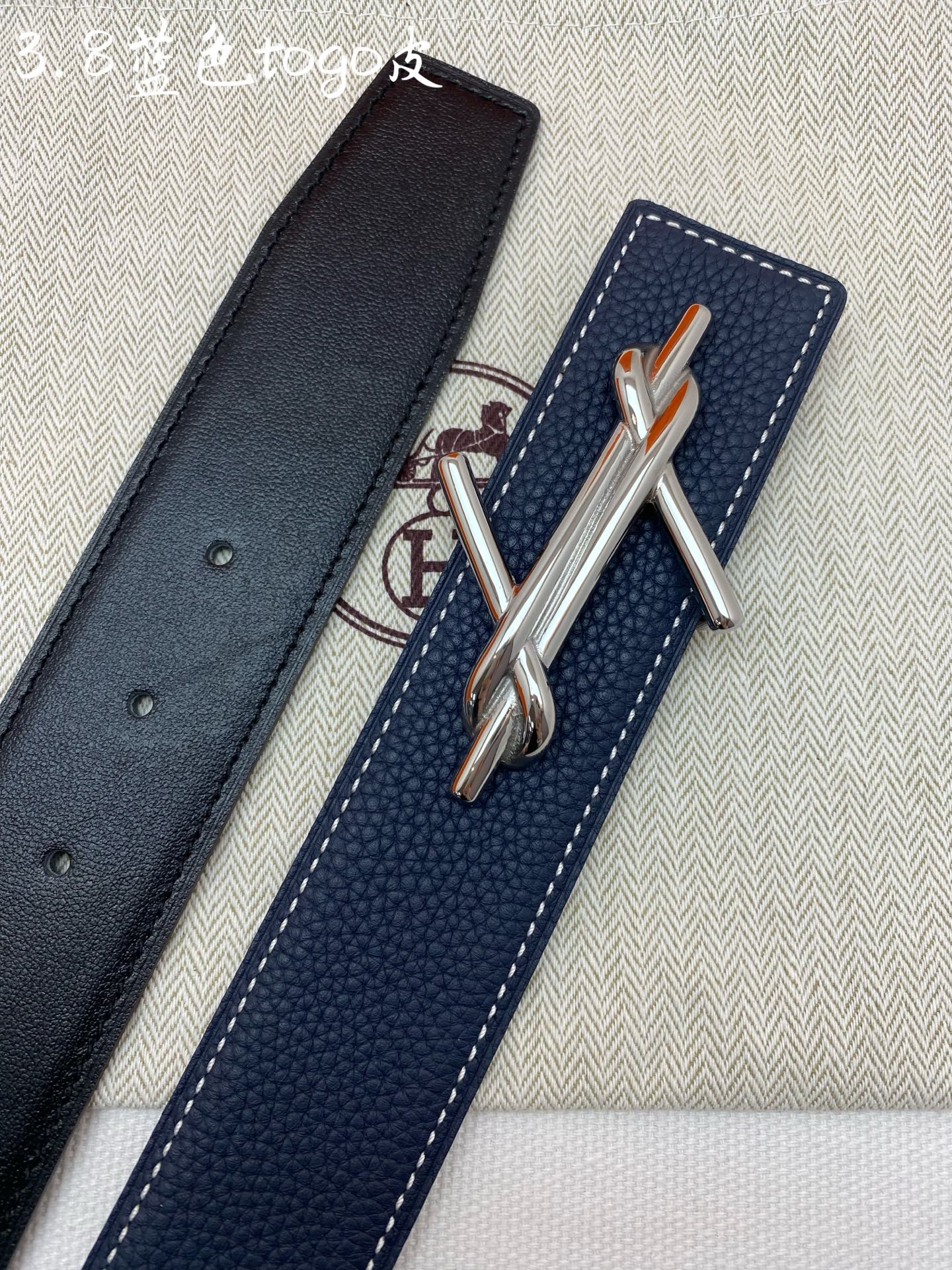 Hermès Basic Belt Cow Leather 38mm-s-m-l