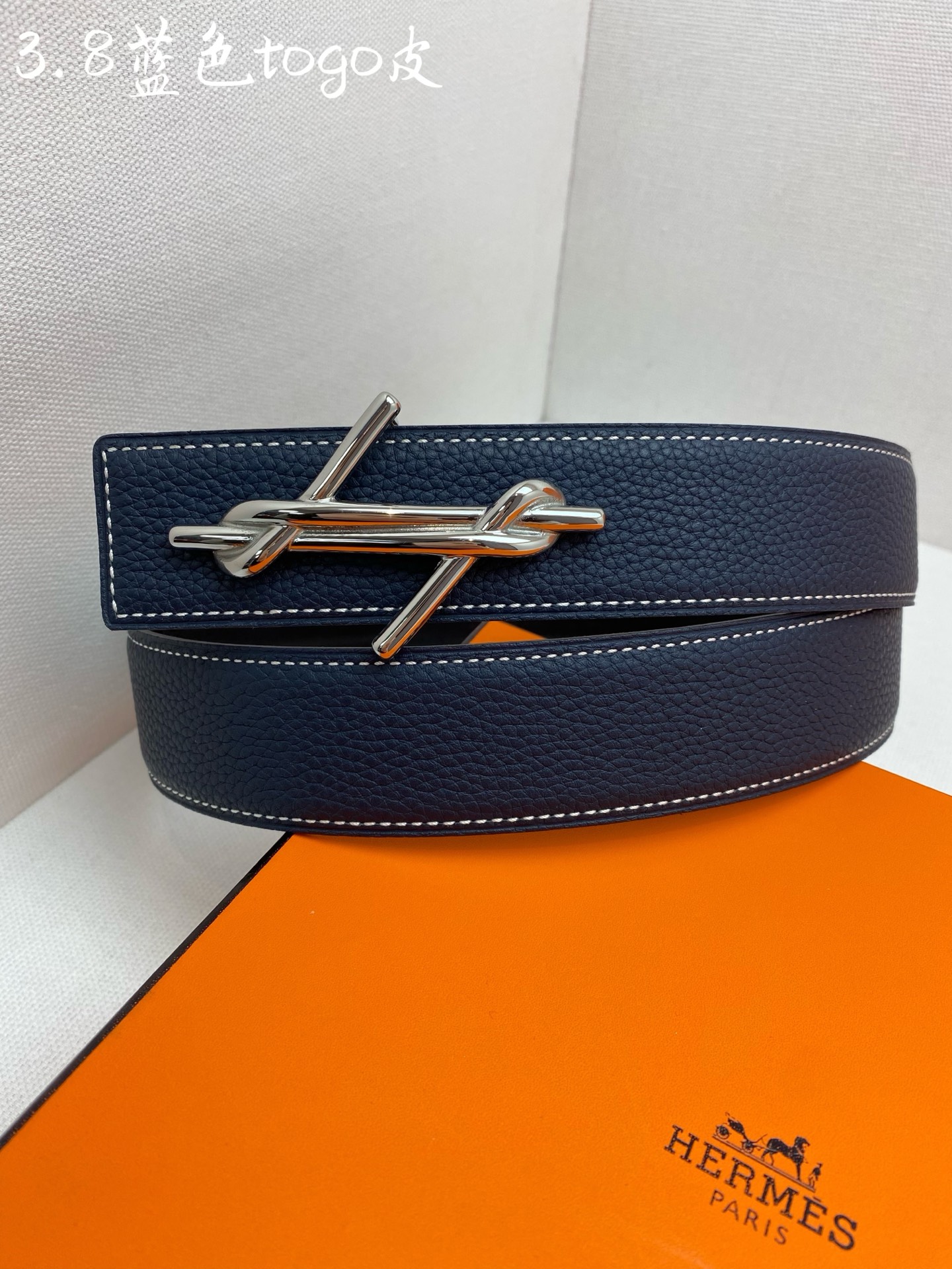 Hermès Basic Belt Cow Leather 38mm-s-m-l