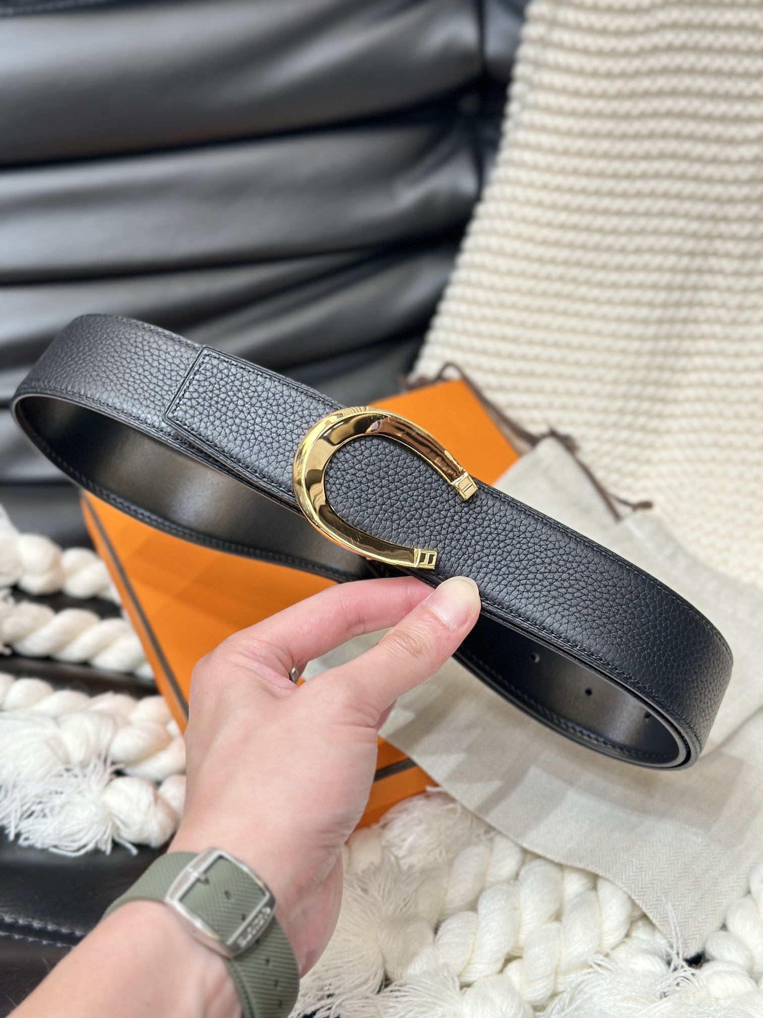 Hermès Basic Belt 38mm-s-m-l