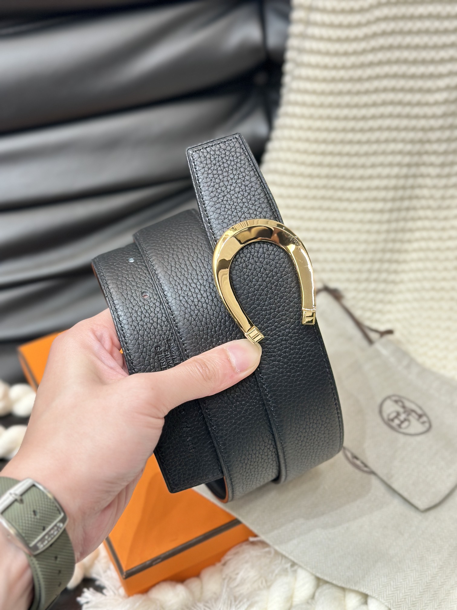 Hermès Basic Belt 38mm-s-m-l