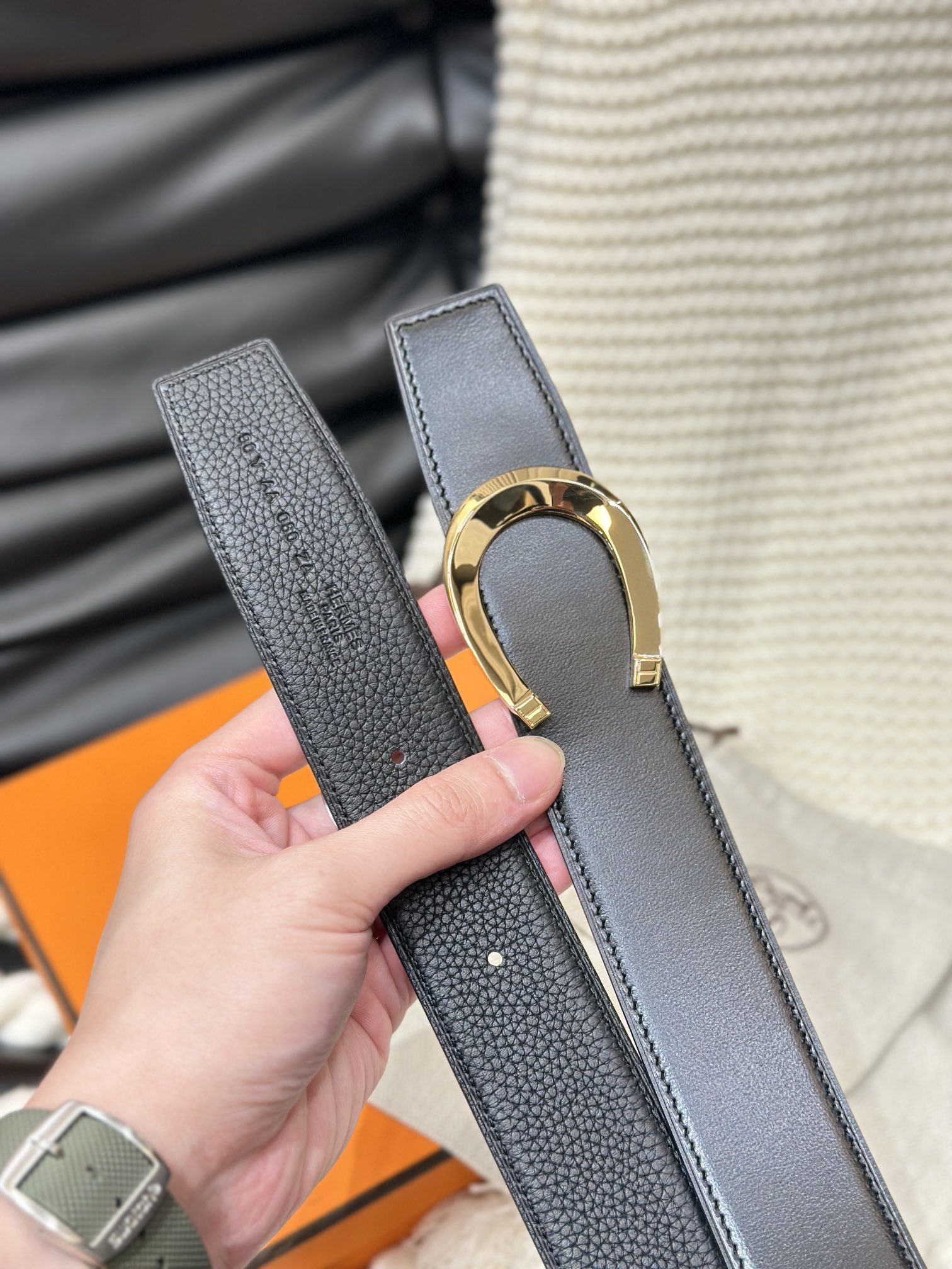 Hermès Basic Belt 38mm-s-m-l