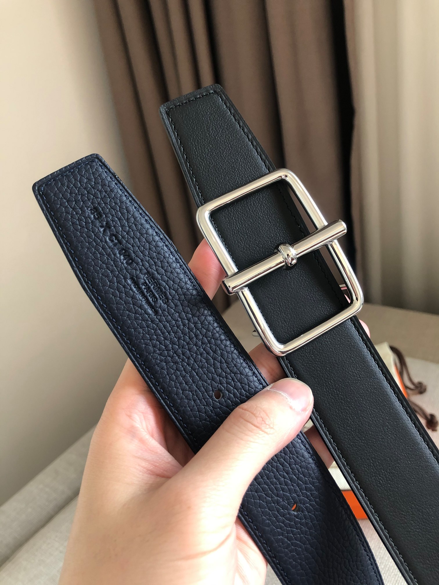 Hermès Leather Belt 38mm-s-m-l
