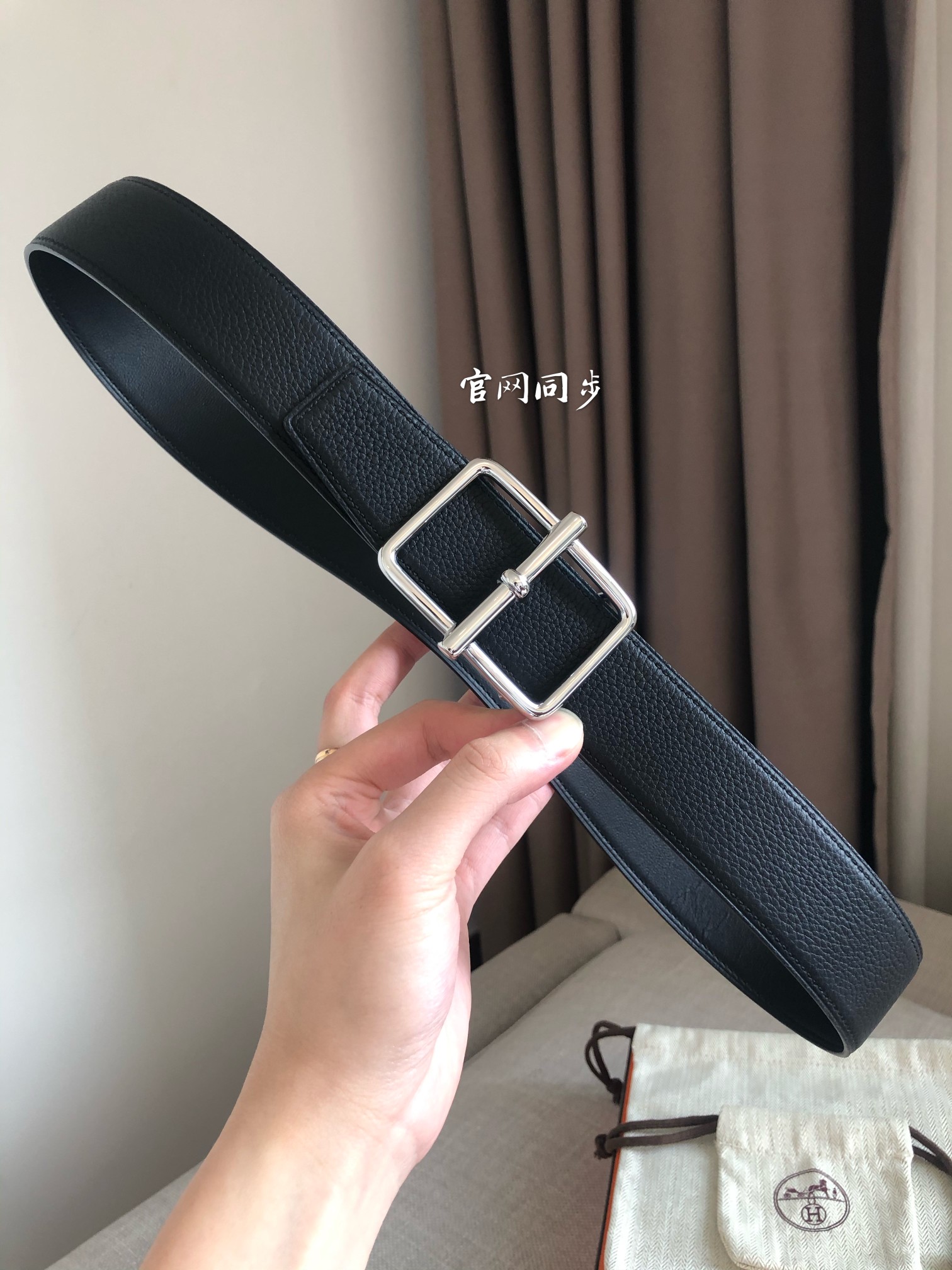 Hermès Leather Belt 38mm-s-m-l