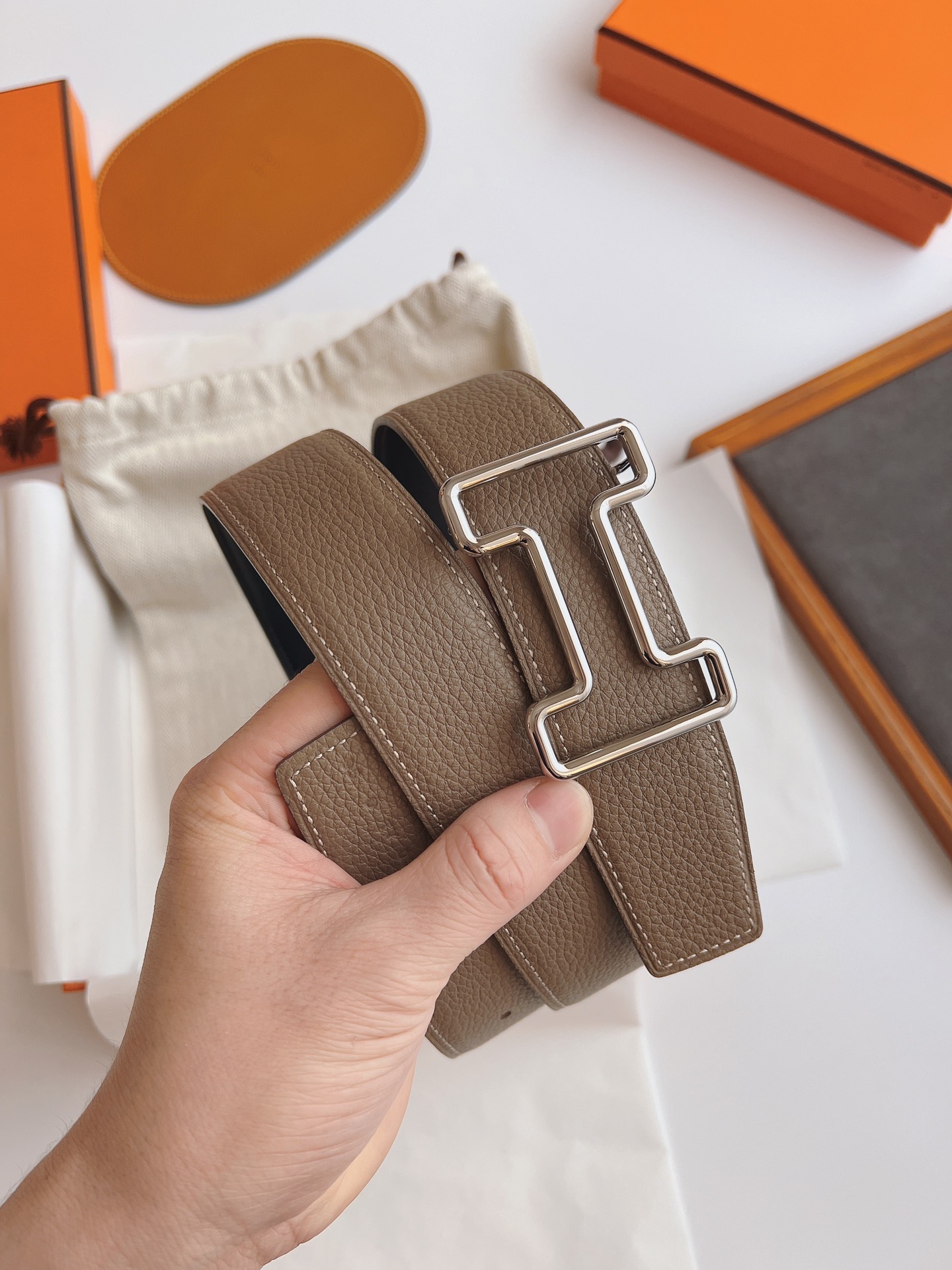 Hermès Basic Belt 38mm