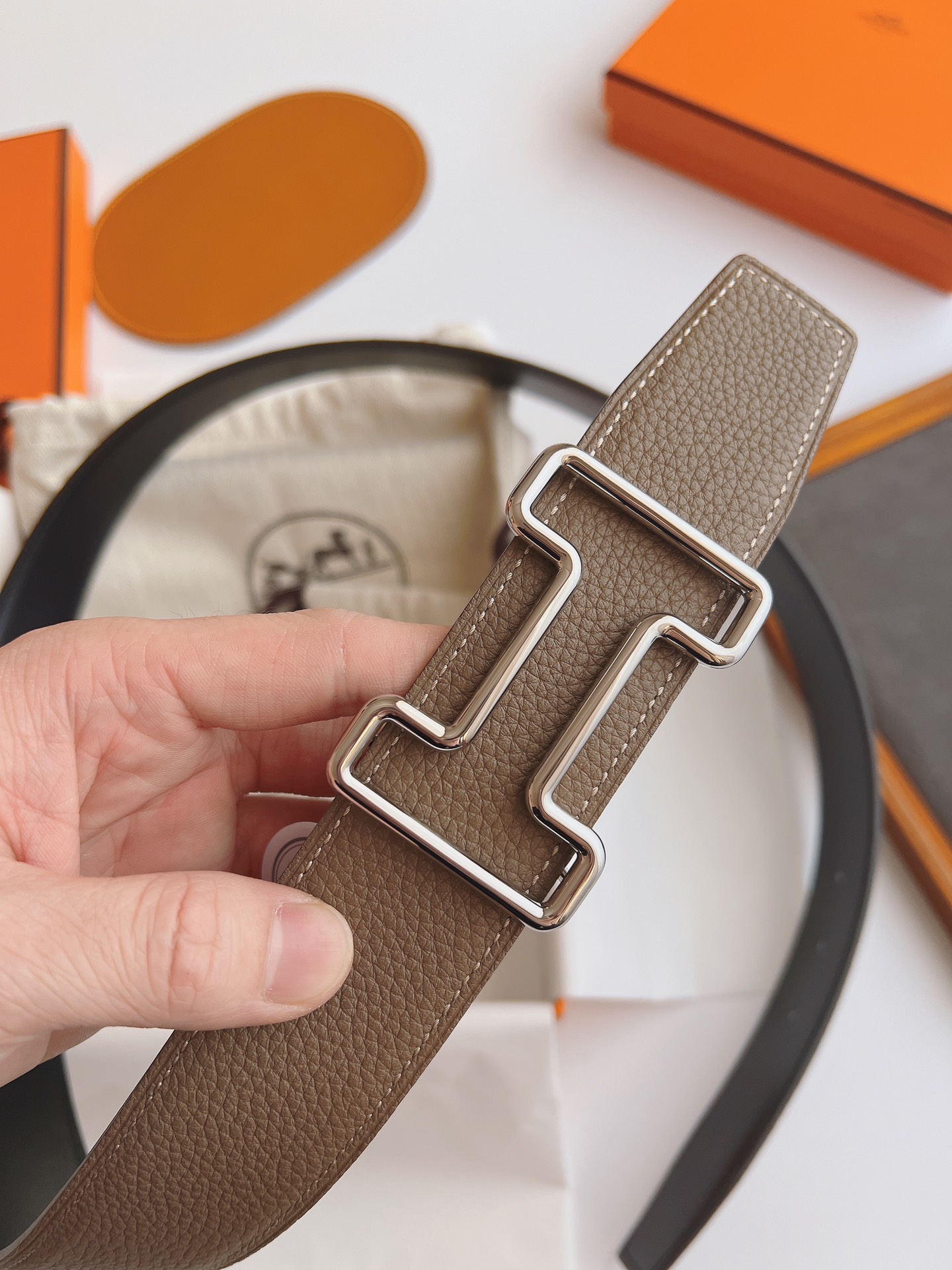 Hermès Basic Belt 38mm