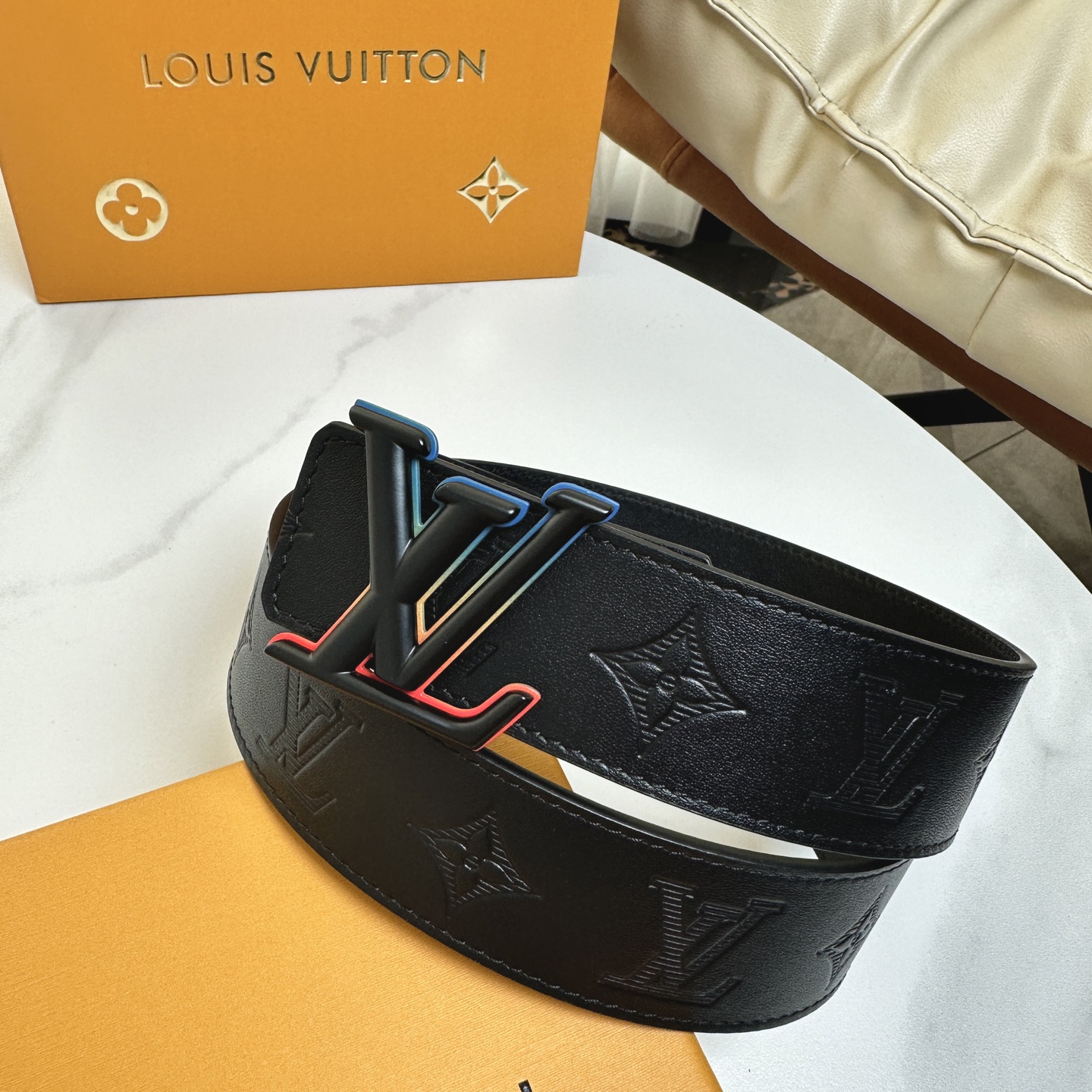 Louis Vuitton Basic Belt Cow Leather 40mm-s-l