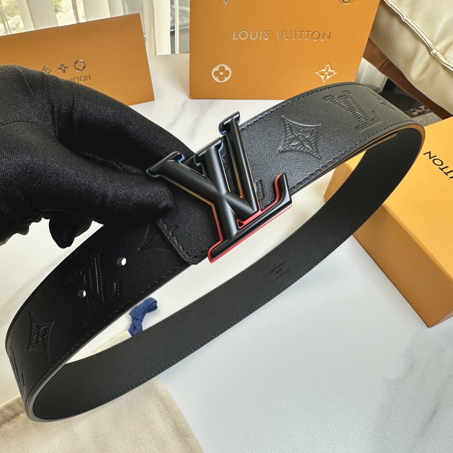 Louis Vuitton Basic Belt Cow Leather 40mm-s-l