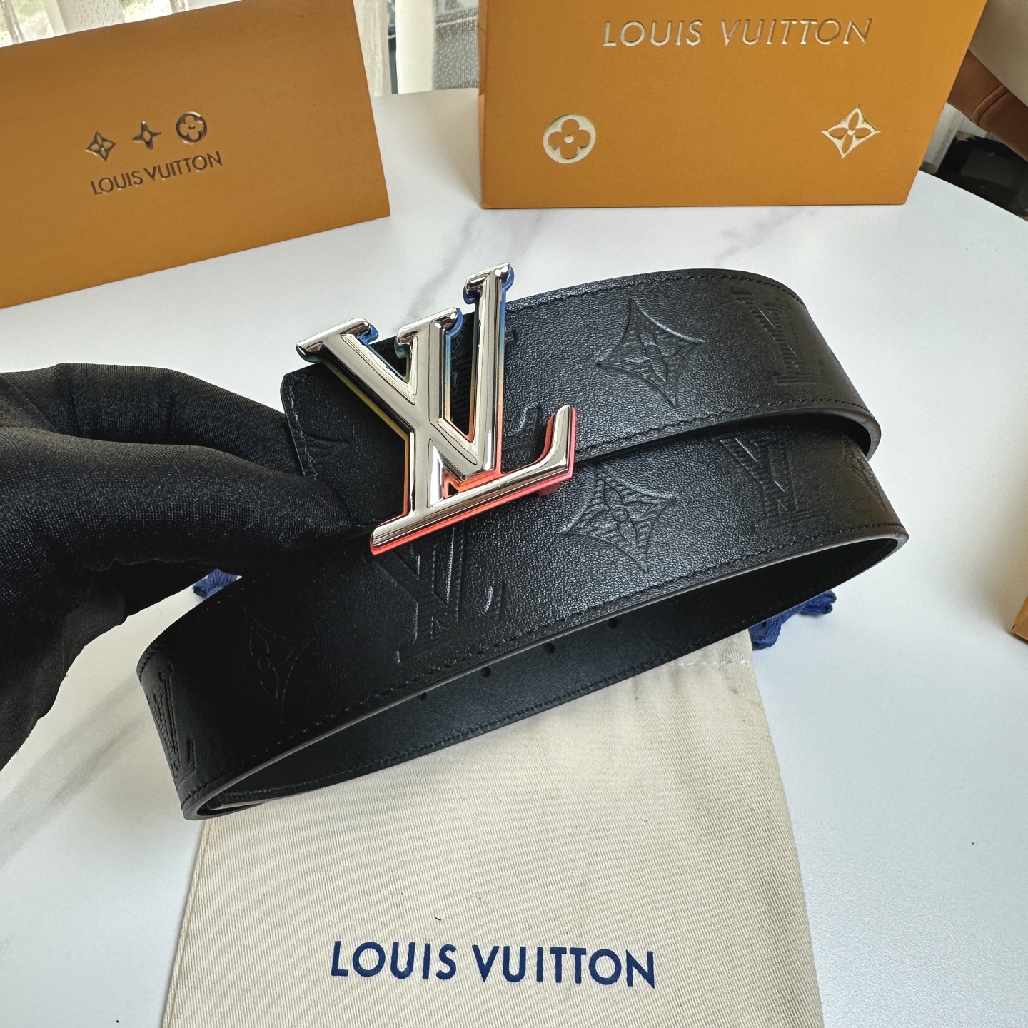 Louis Vuitton Basic Belt Cow Leather 40mm-s-l