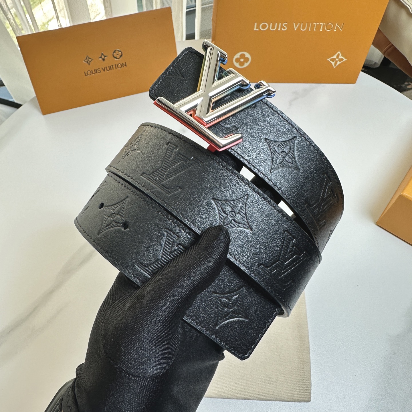 Louis Vuitton Basic Belt Cow Leather 40mm-s-l