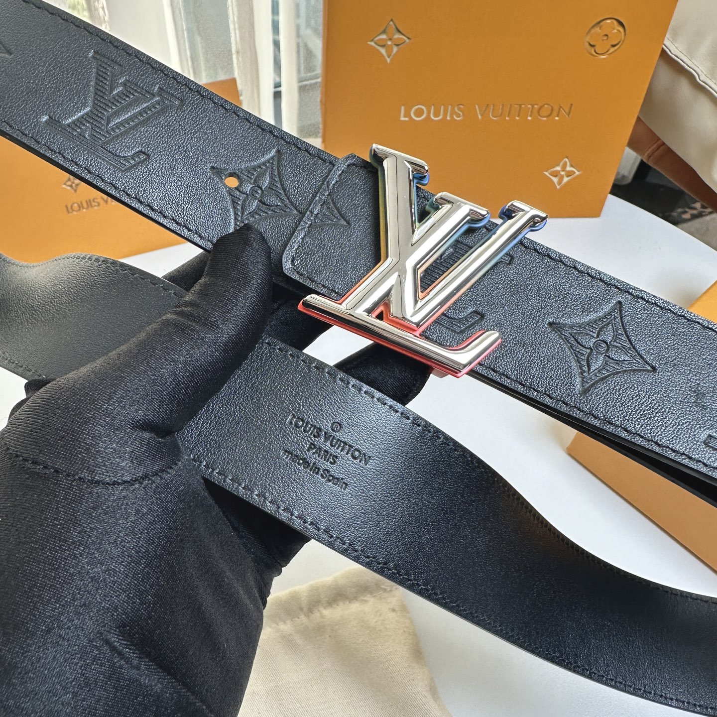 Louis Vuitton Basic Belt Cow Leather 40mm-s-l