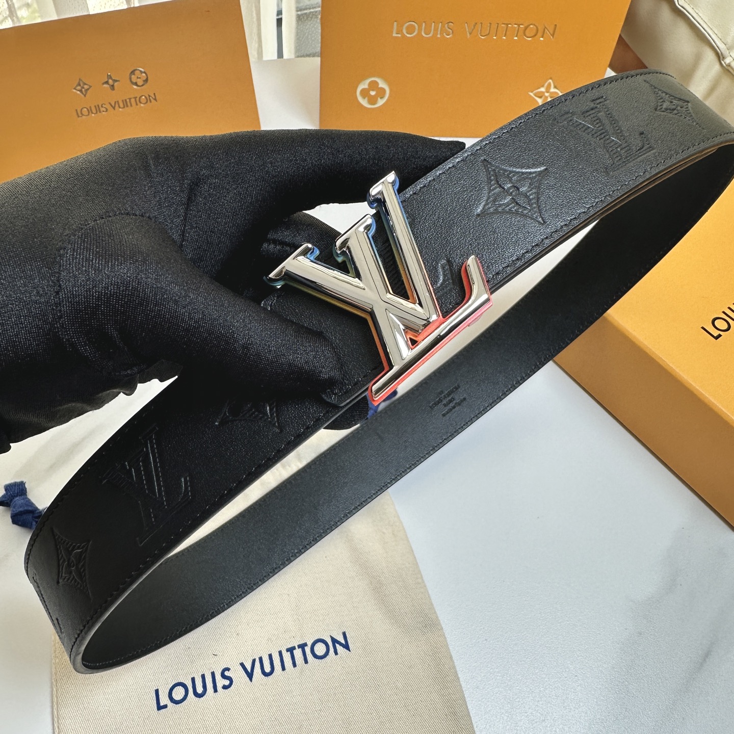 Louis Vuitton Basic Belt Cow Leather 40mm-s-l