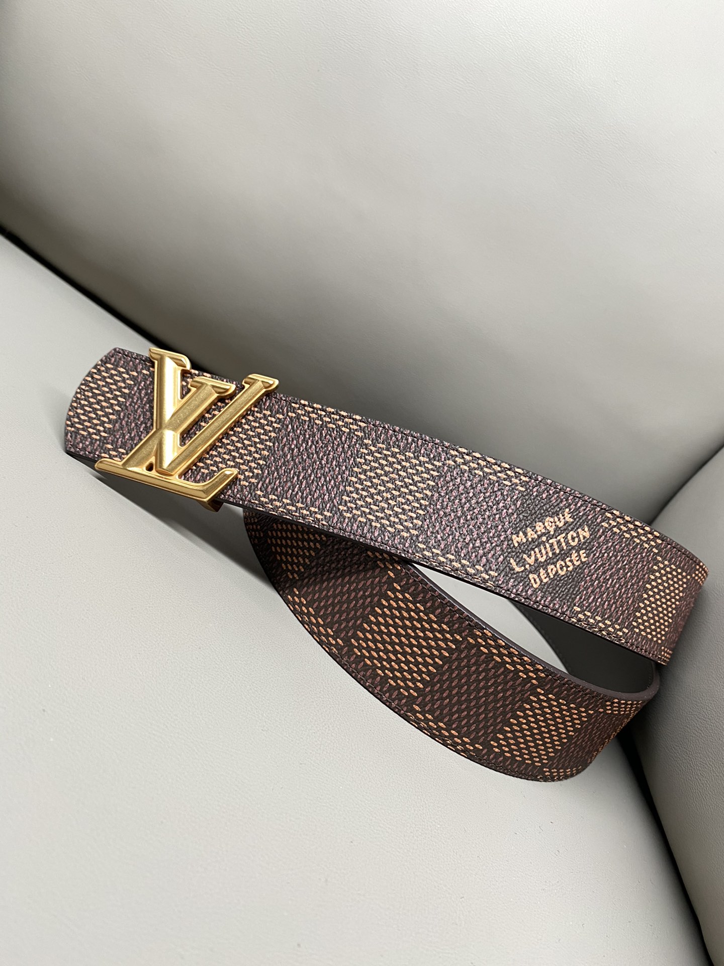 Louis Vuitton Male Basic Belt Canvas S-m-l