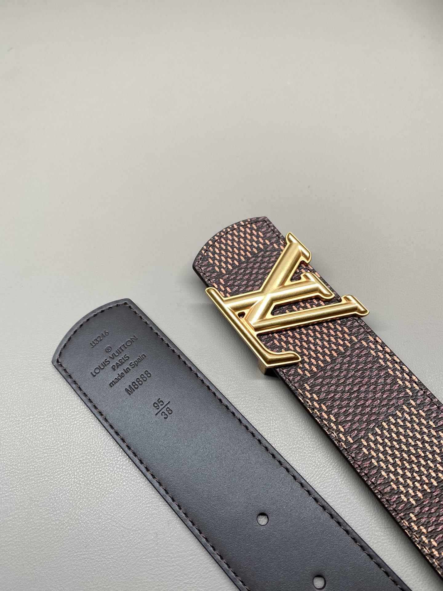 Louis Vuitton Male Basic Belt Canvas S-m-l