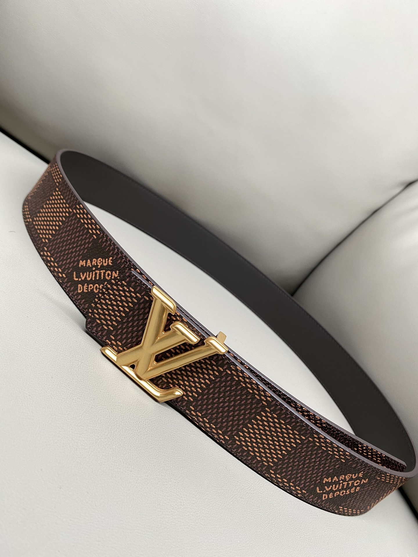 Louis Vuitton Male Basic Belt Canvas S-m-l