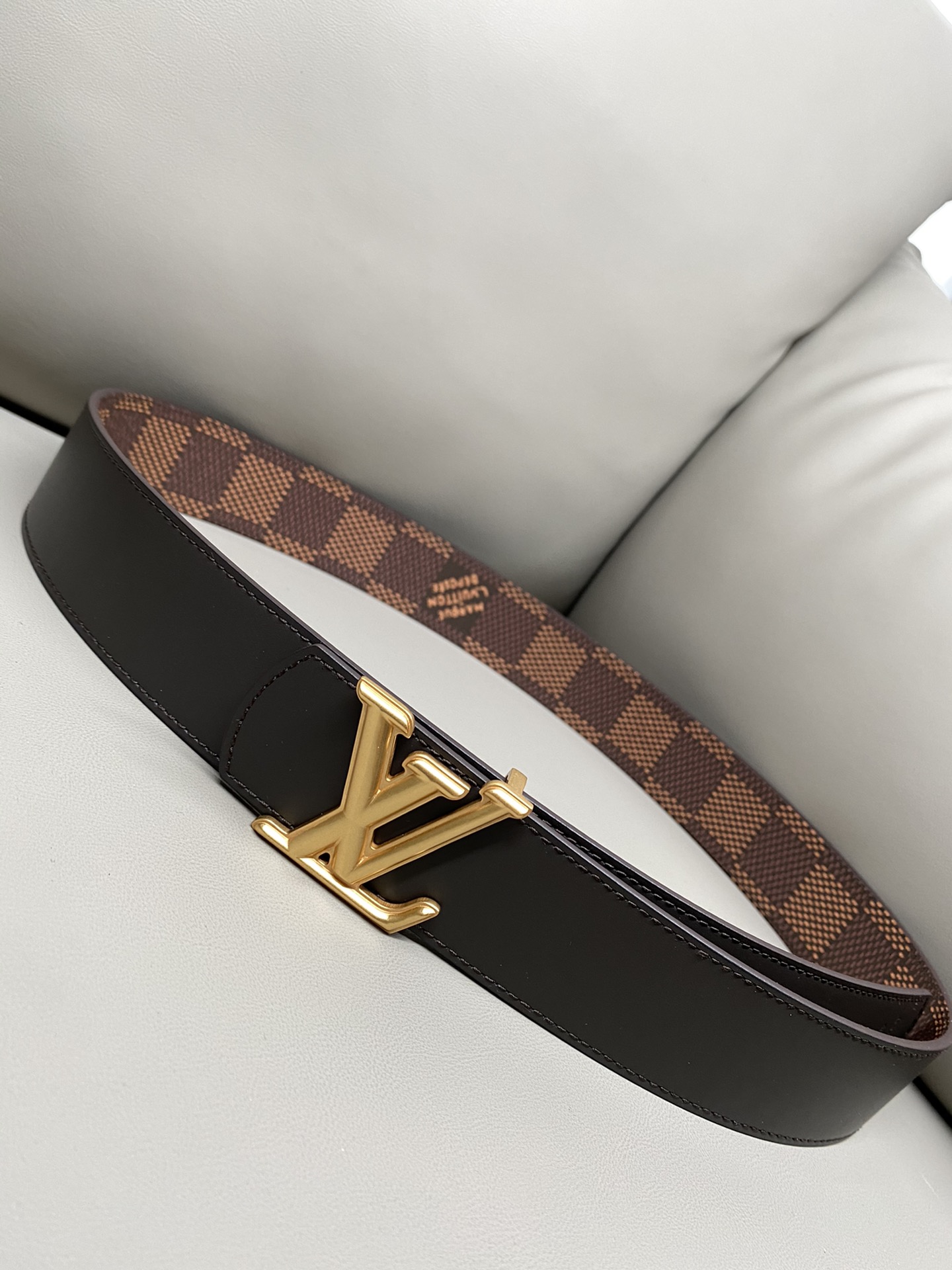 Louis Vuitton Male Basic Belt Canvas S-m-l